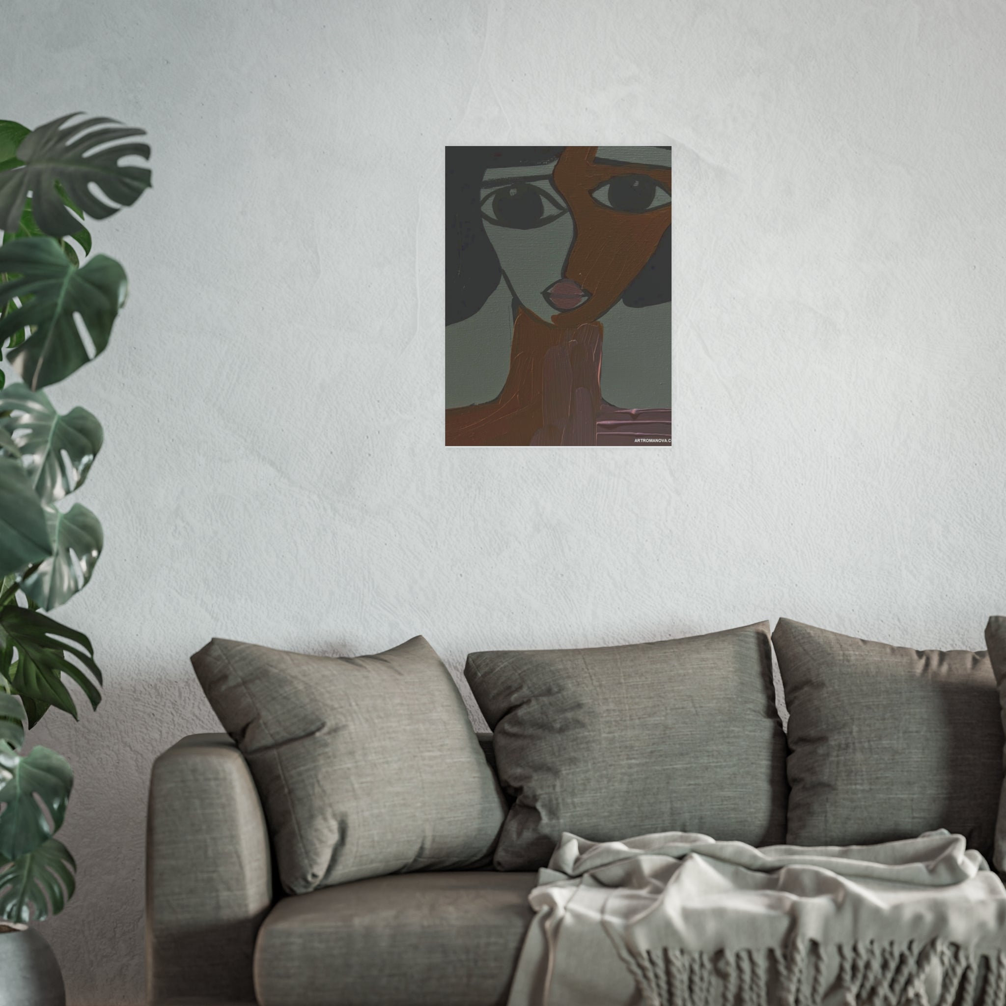 Abstract Face Poster | Poster