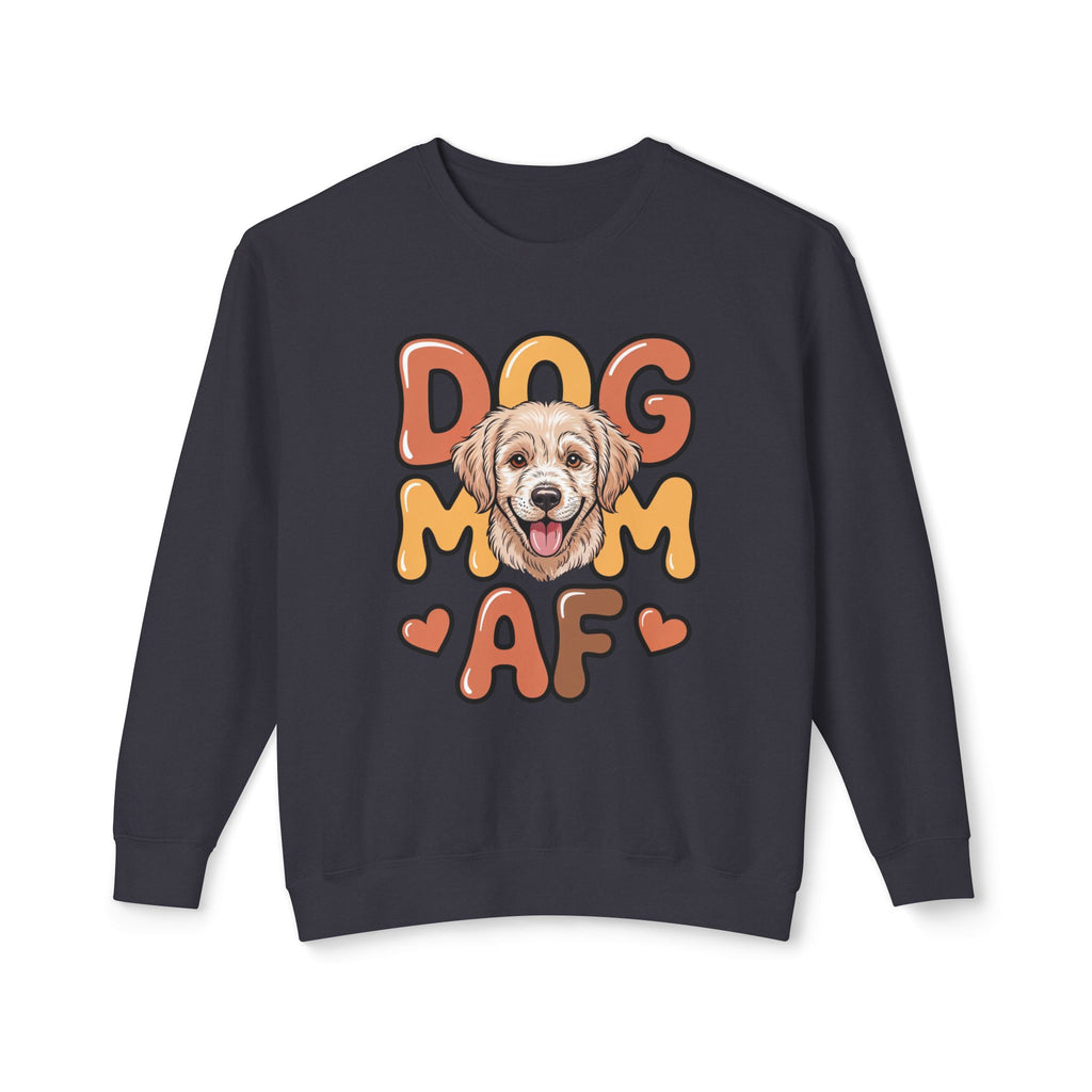 Dog Lover Sweatshirt | Golden Retriever Illustration, Cute Heart Design