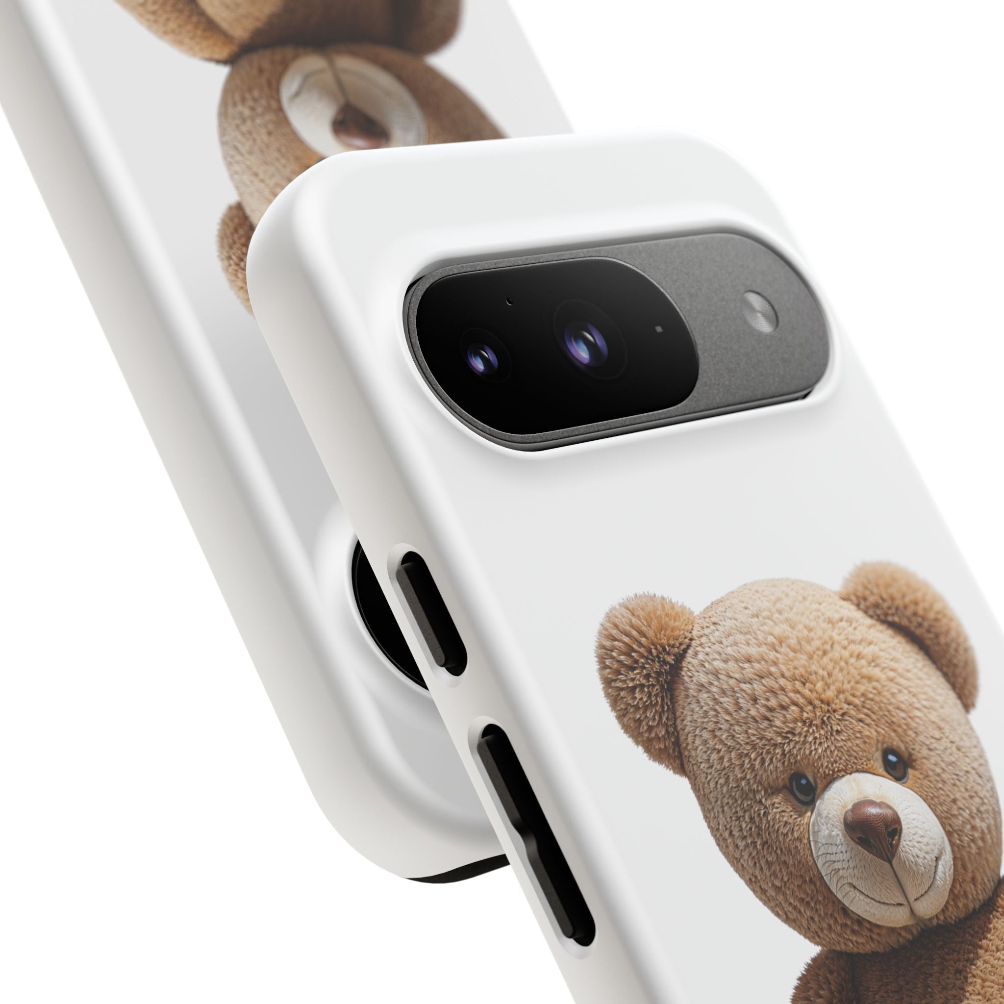 Teddy Bear Phone Case | Cute Plush Toy Illustration, i-phone, Samsung, Google phone