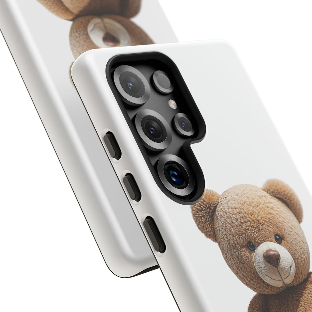 Teddy Bear Phone Case | Cute Plush Toy Illustration, i-phone, Samsung, Google phone
