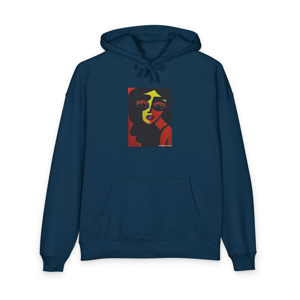 Abstract Pop Art Hoodie, Colorful Portrait Sweatshirt, Limited Art edition