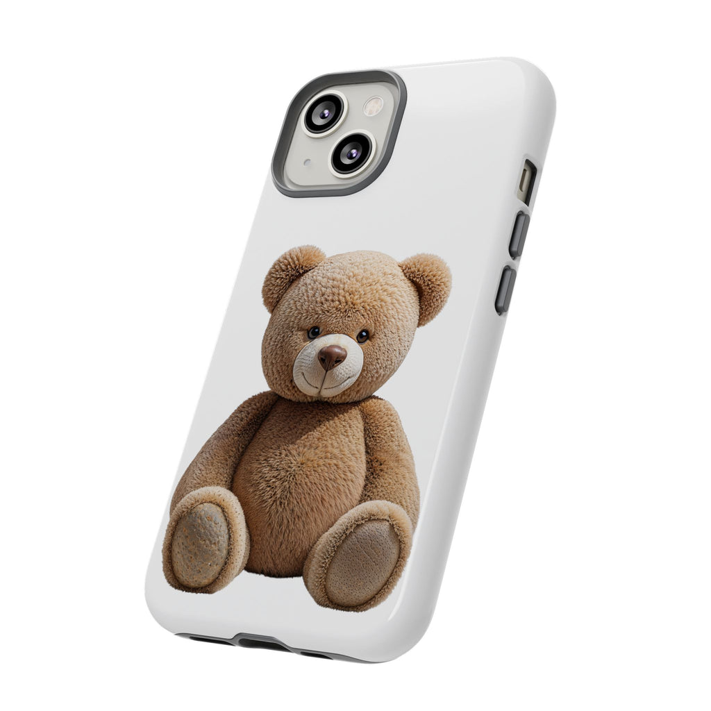 Teddy Bear Phone Case | Cute Plush Toy Illustration, i-phone, Samsung, Google phone