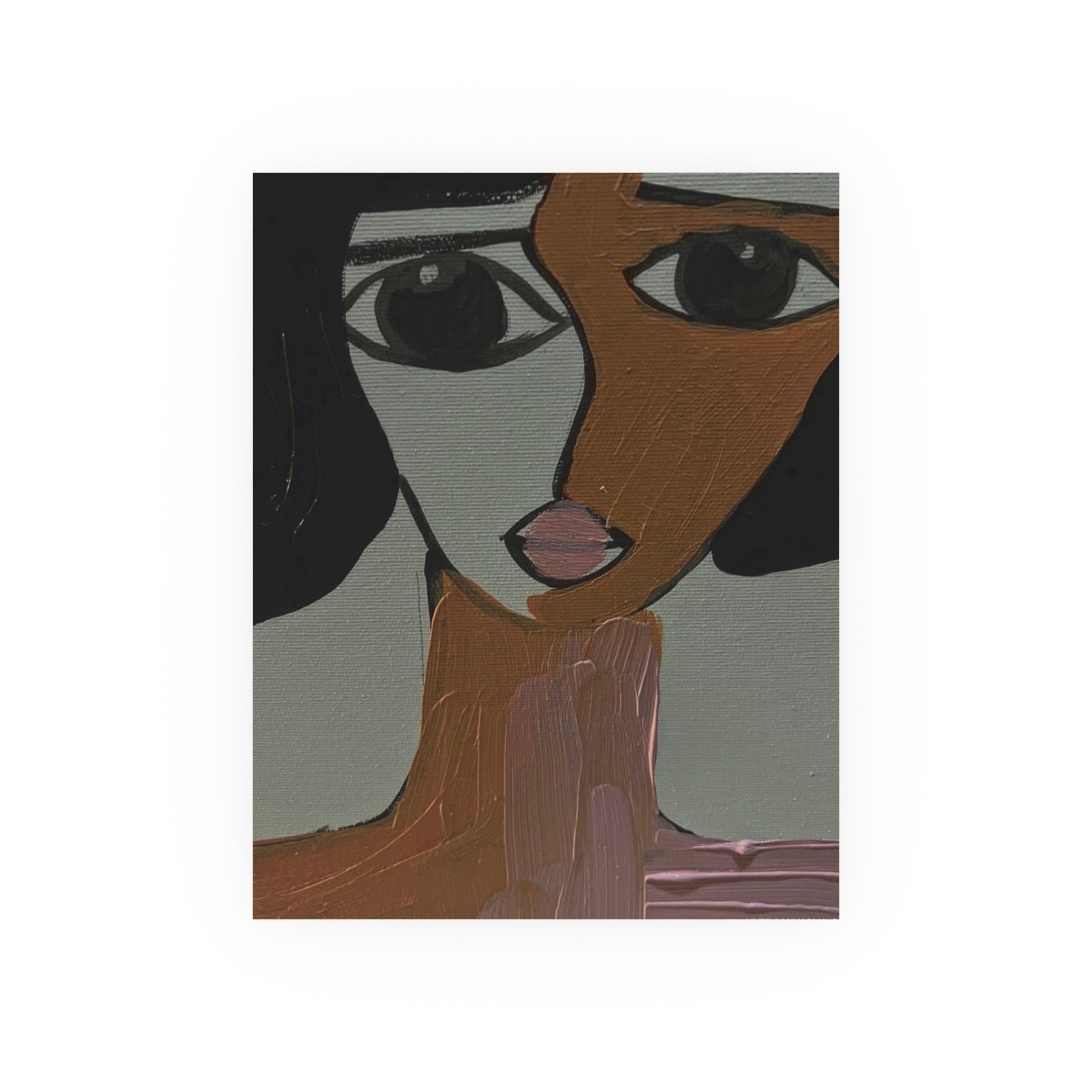 Abstract Face Poster | Poster