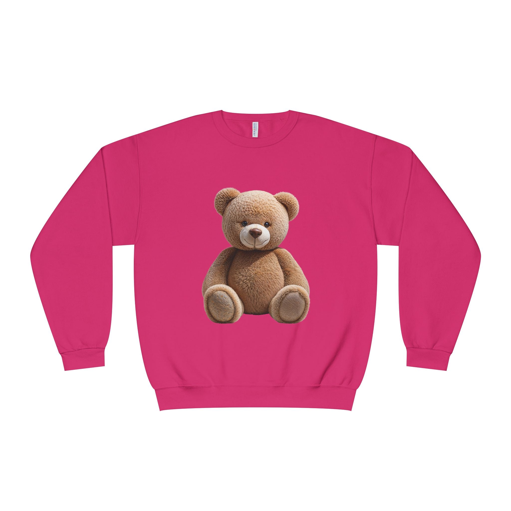 Sweat-shirt imprimé ours en peluche marron | Illustration de jouet mignon