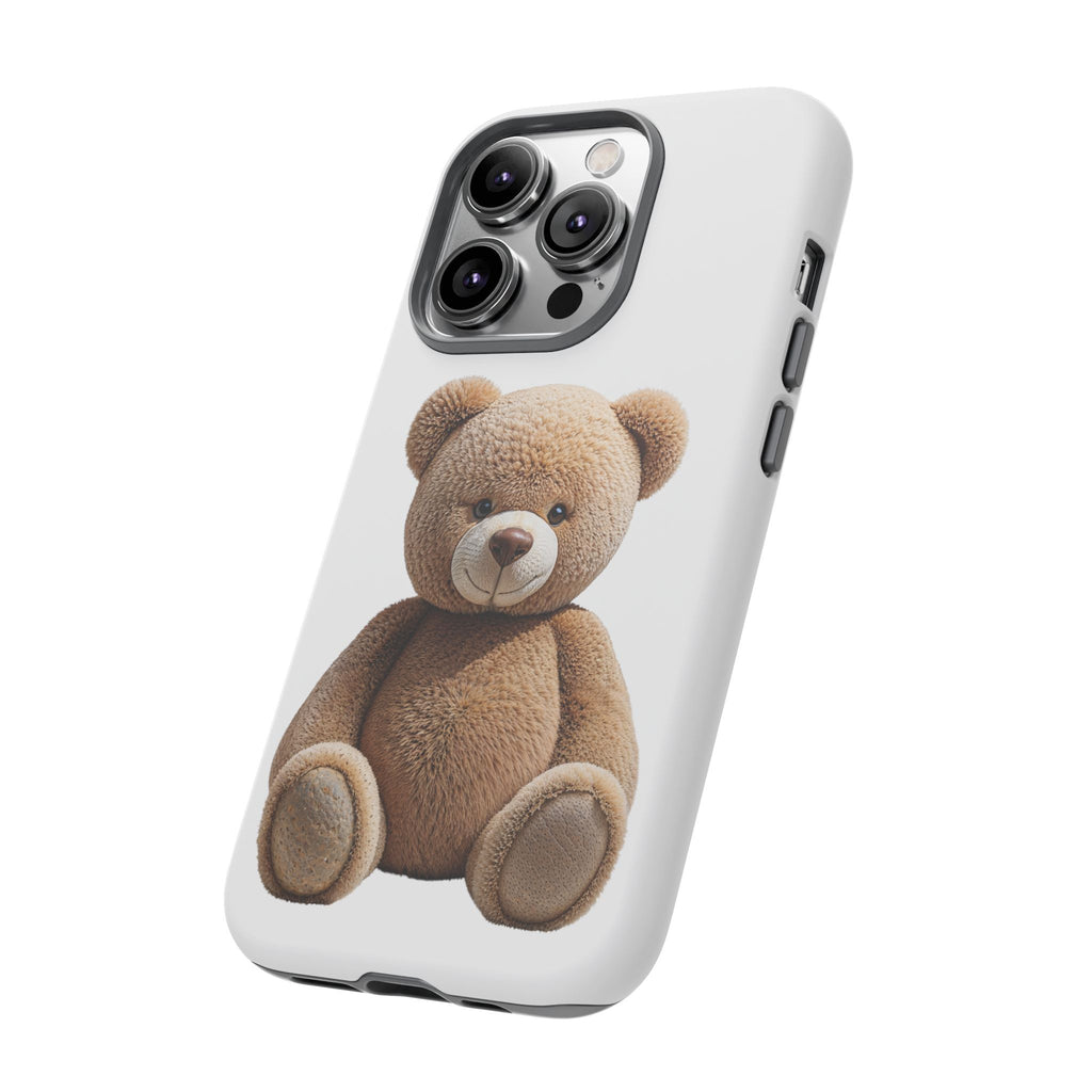 Teddy Bear Phone Case | Cute Plush Toy Illustration, i-phone, Samsung, Google phone