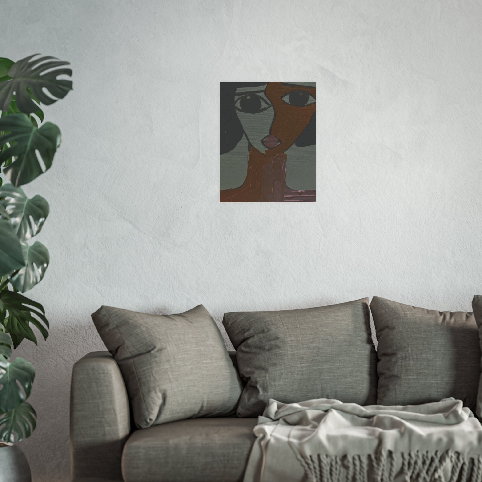 Abstract Face Poster | Poster