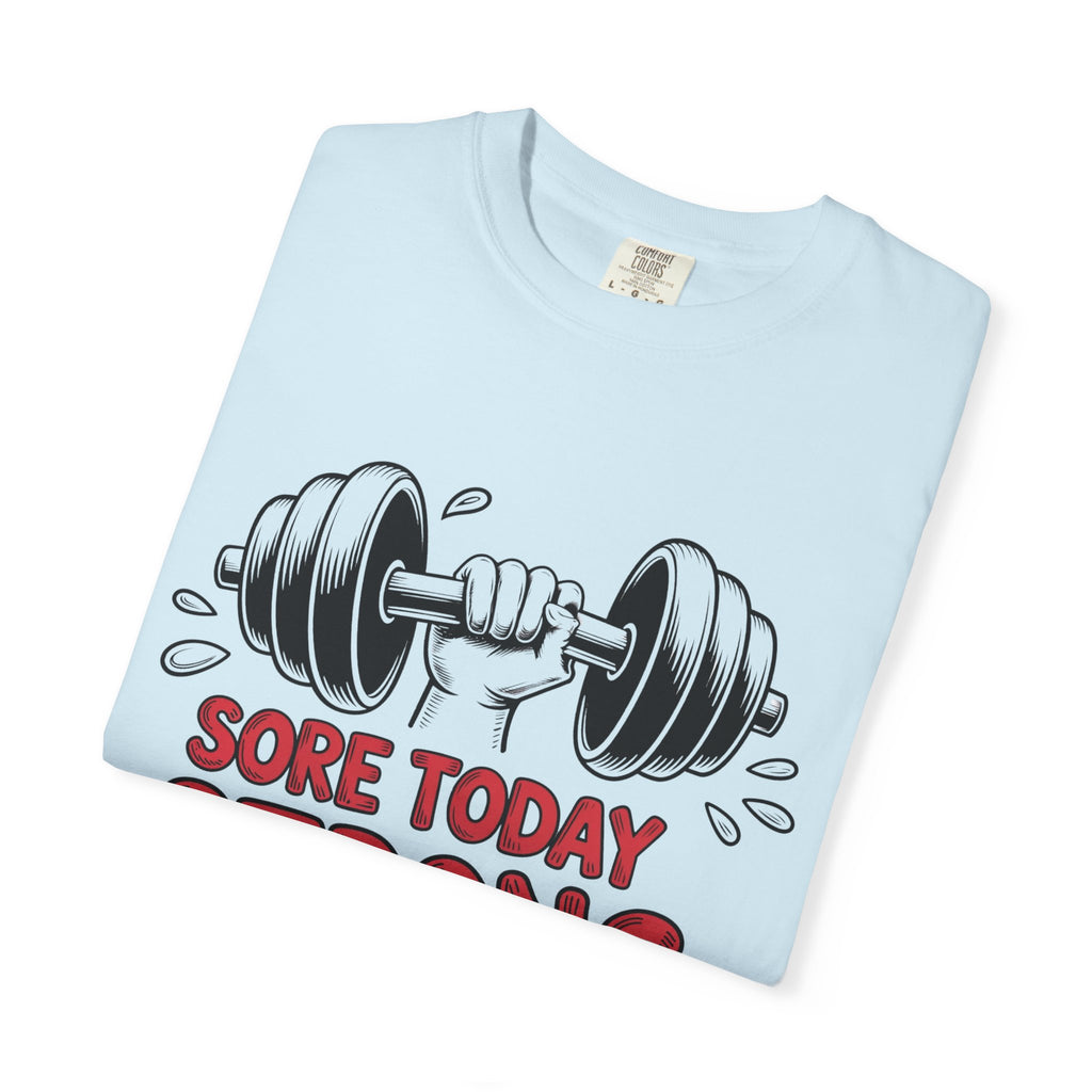 Strong Man T-shirt | Dumbbell Workout Fitnes Tee