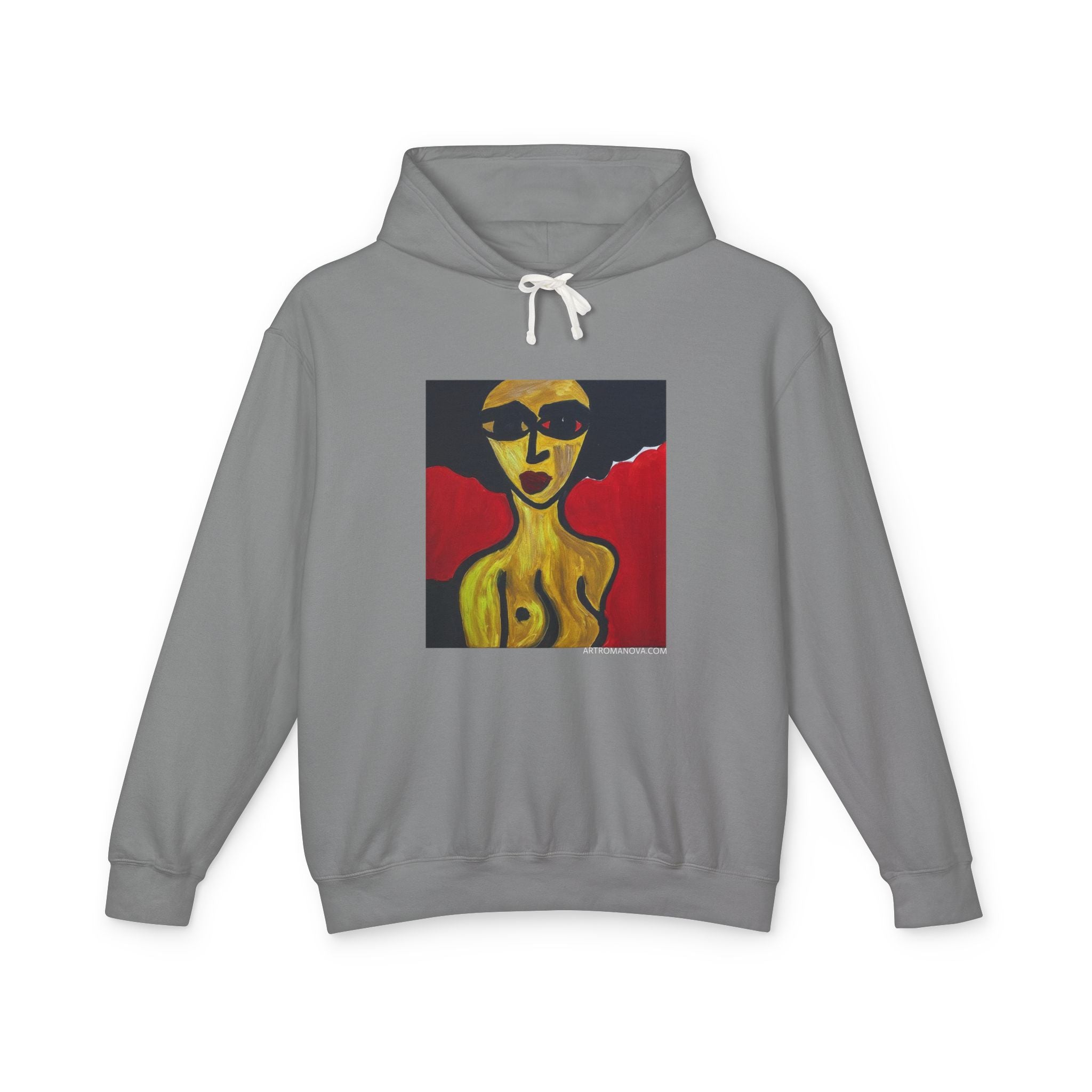 Sweat à capuche taille basse — Pull en maille ajourée avec motif artisanal audacieux 
