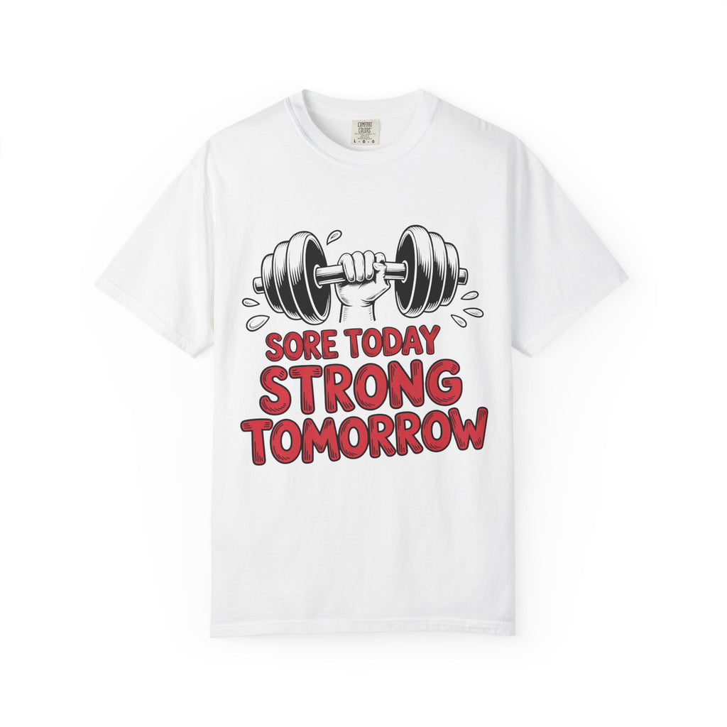 Strong Man T-shirt | Dumbbell Workout Fitnes Tee