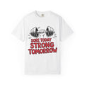 Strong Man T-shirt | Dumbbell Workout Fitnes Tee