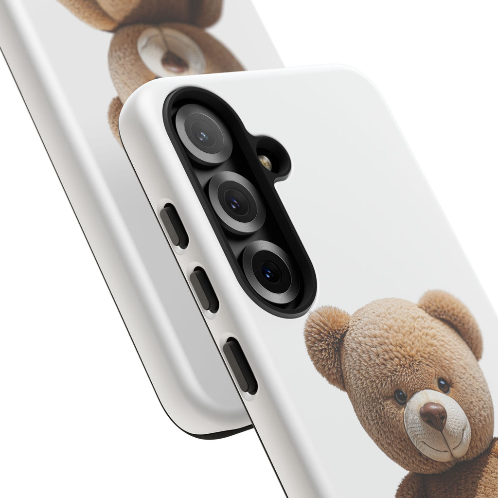 Teddy Bear Phone Case | Cute Plush Toy Illustration, i-phone, Samsung, Google phone