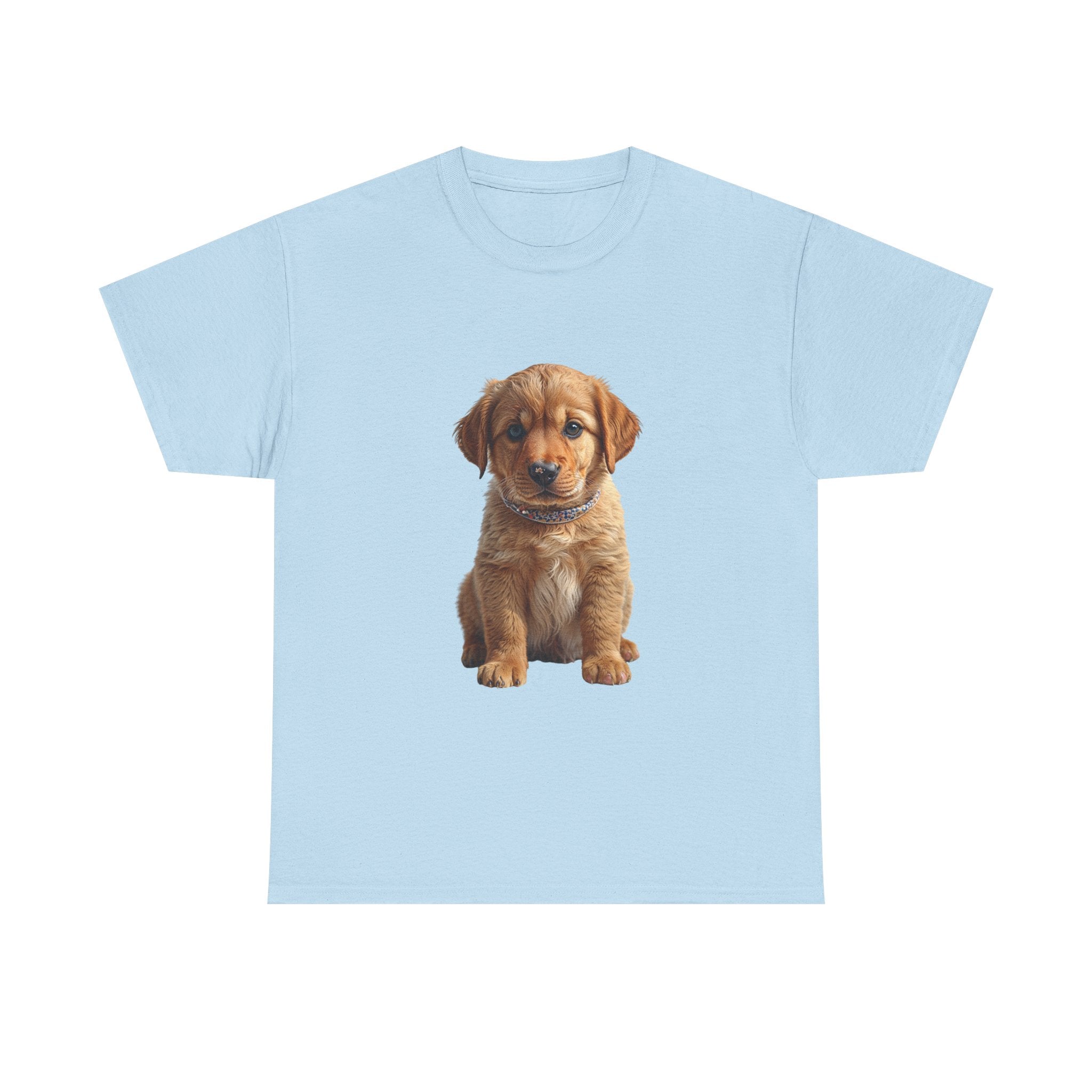 T-shirt avec un adorable chiot Golden Retriever | Portrait de chien