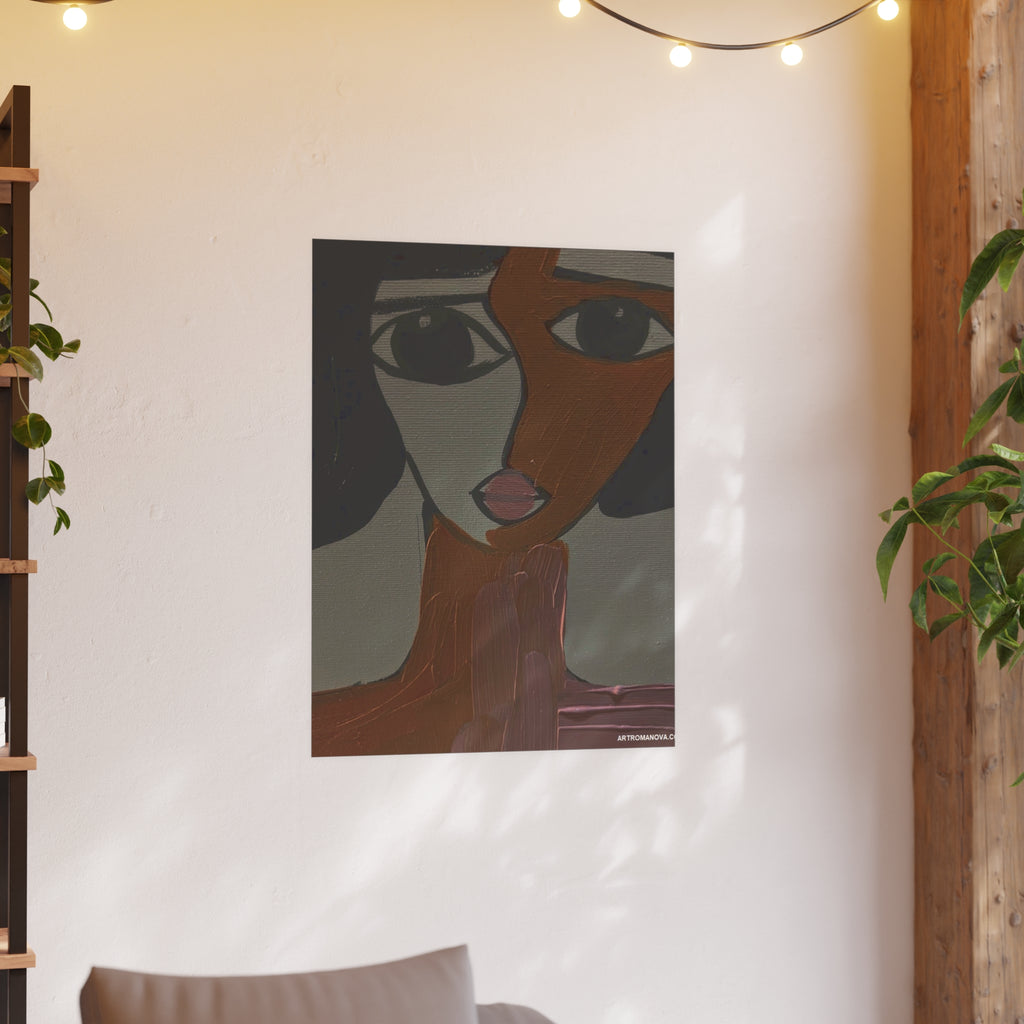 Abstract Face Poster | Poster