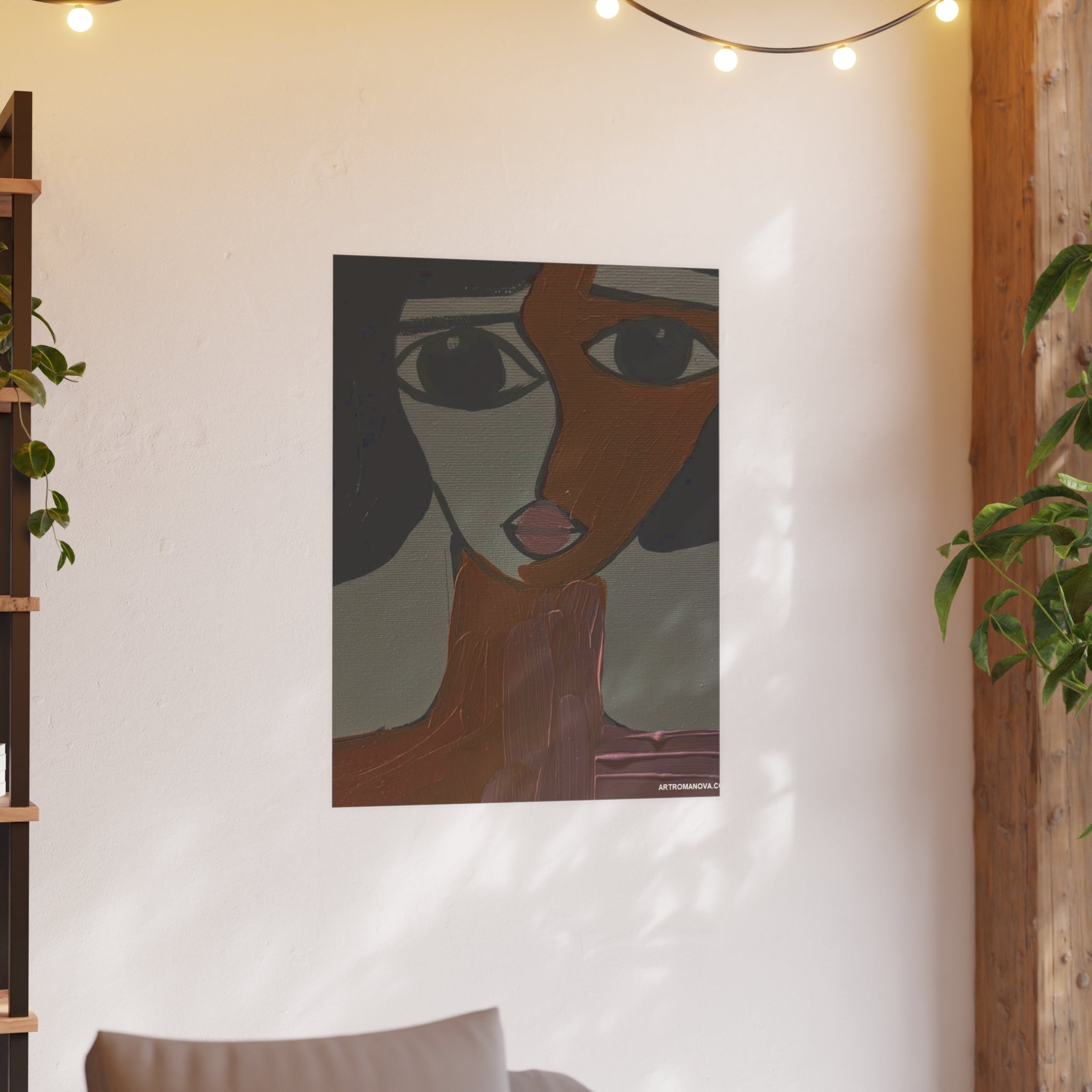 Abstract Face Poster | Poster