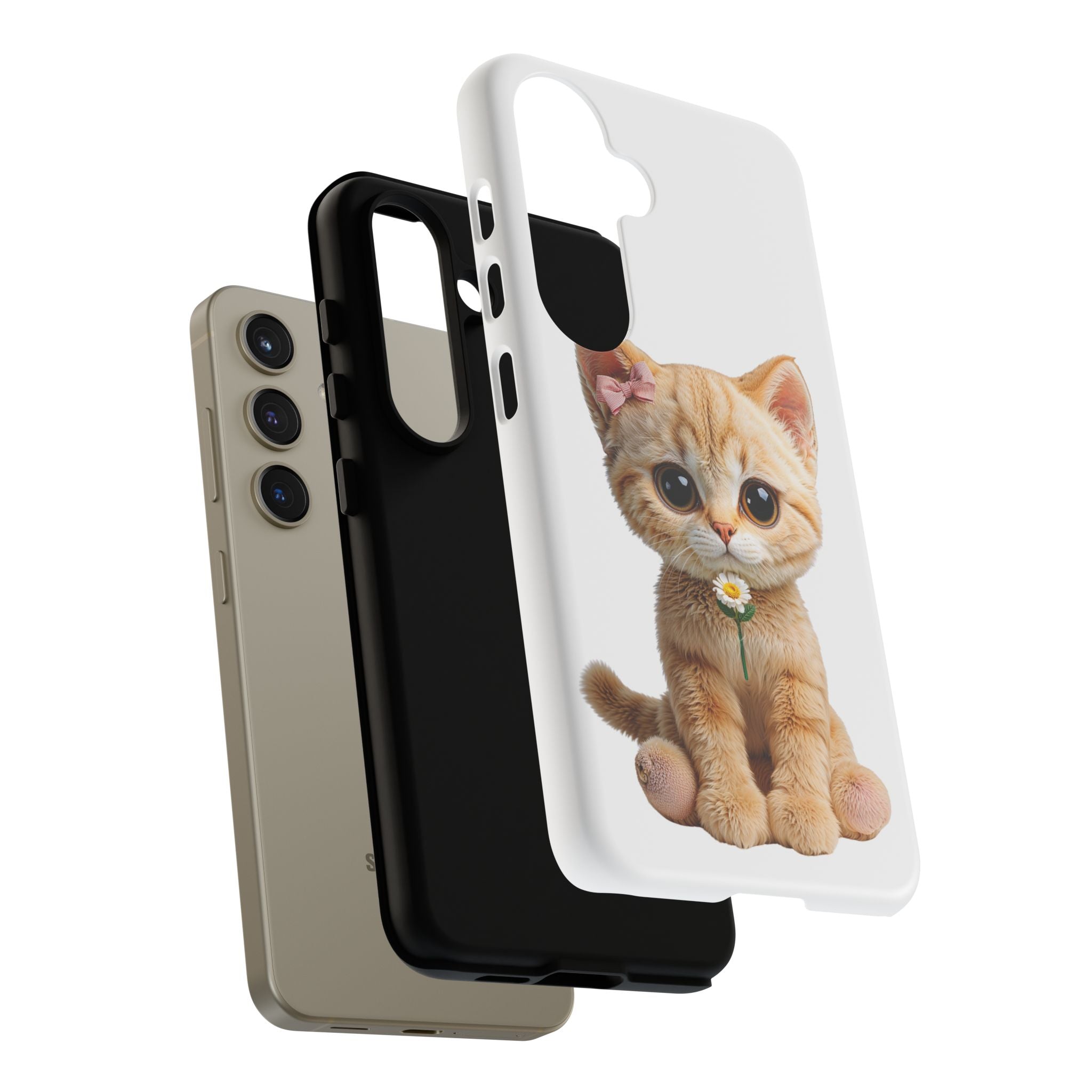 Coque de téléphone chaton | Coque de smartphone chat mignon, coque de téléphone chaton