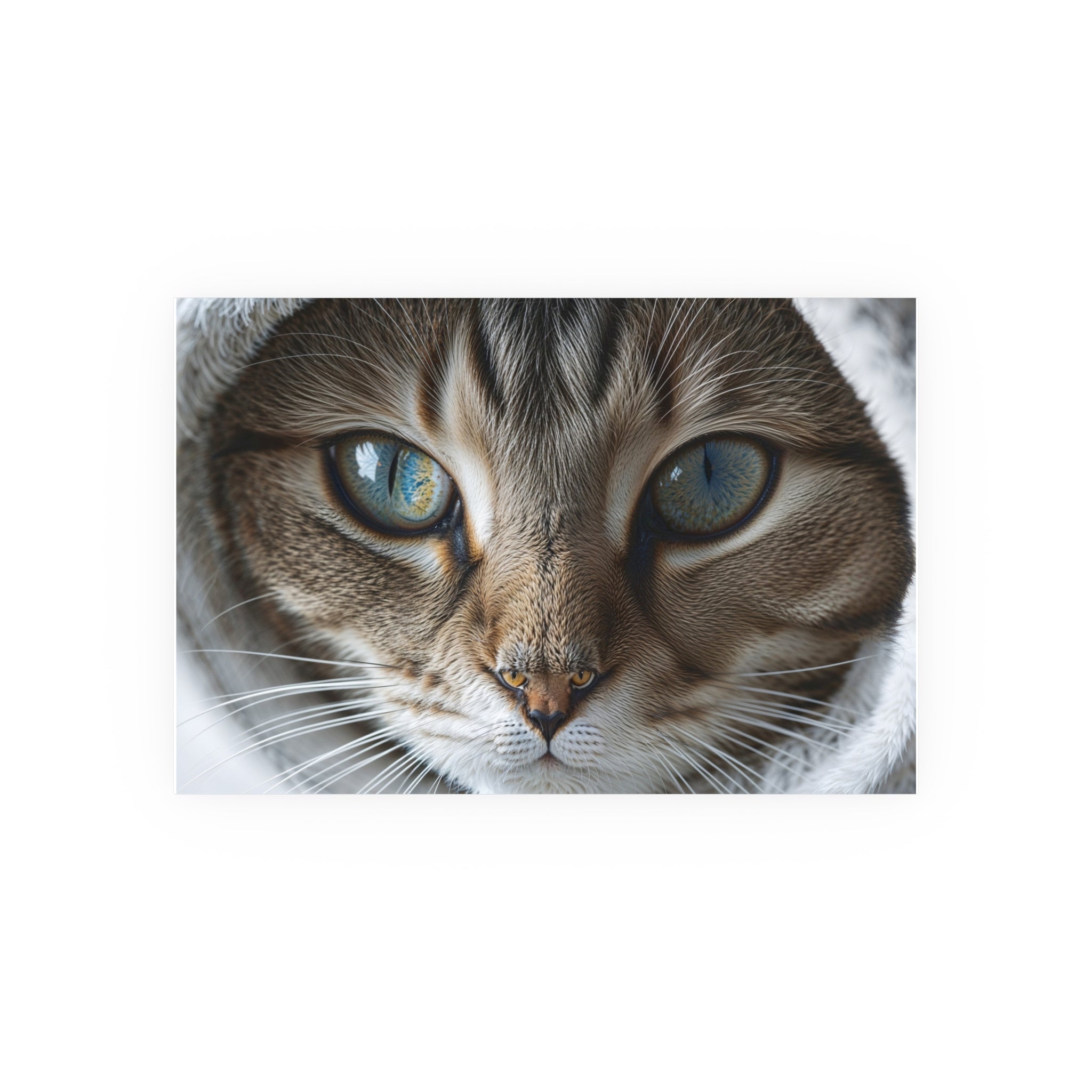 Close-Up Cat Eyes Poster | Cat lovers Poster, cat wall art