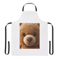 Cute Teddy Bear Apron | Cozy Plush Toy Kitchen Apron