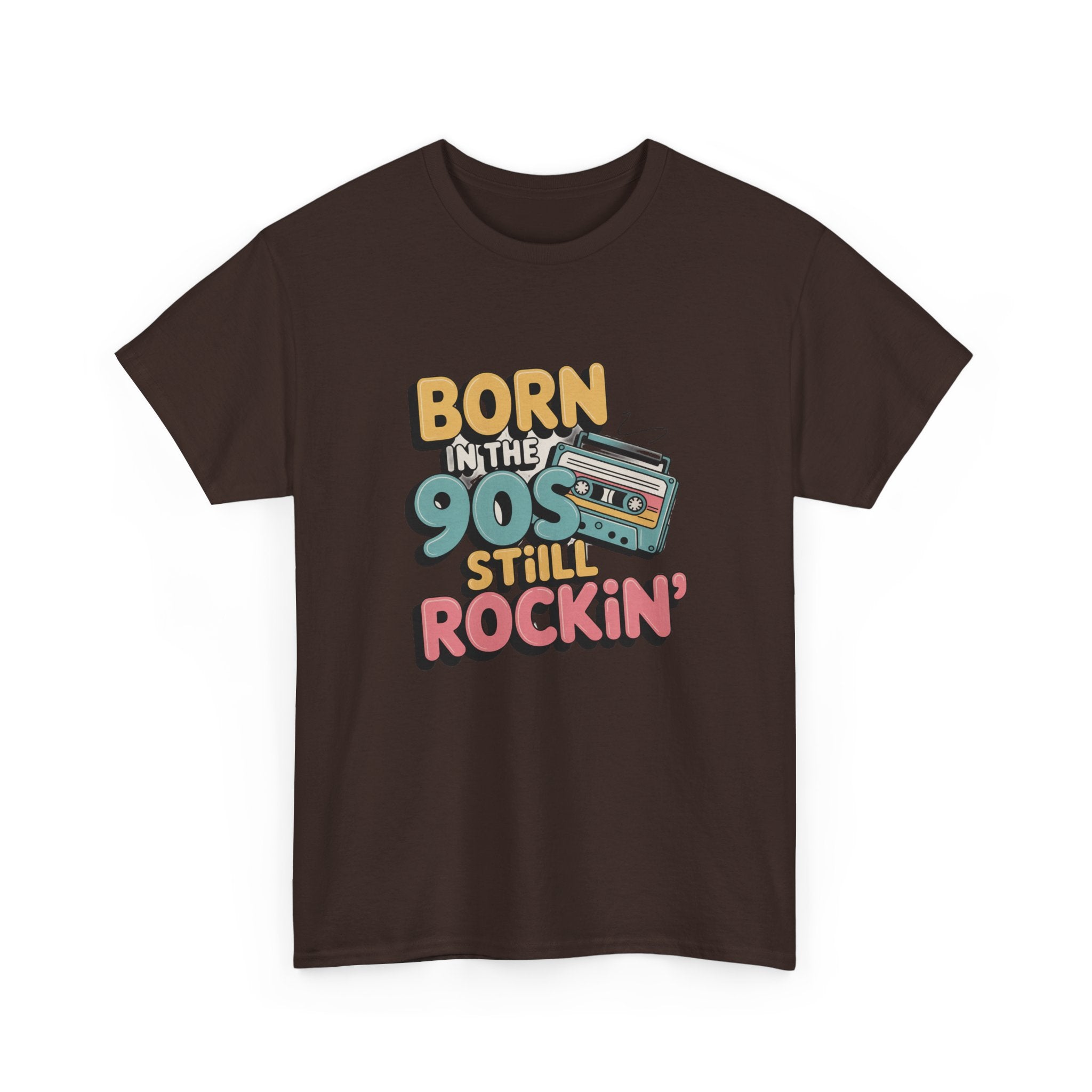 Born in the 90s T-Shirt | Retro Nostalgia Tee, Positive Quote Unisex T-Shirt, Everyday Motivation Cotton Tee