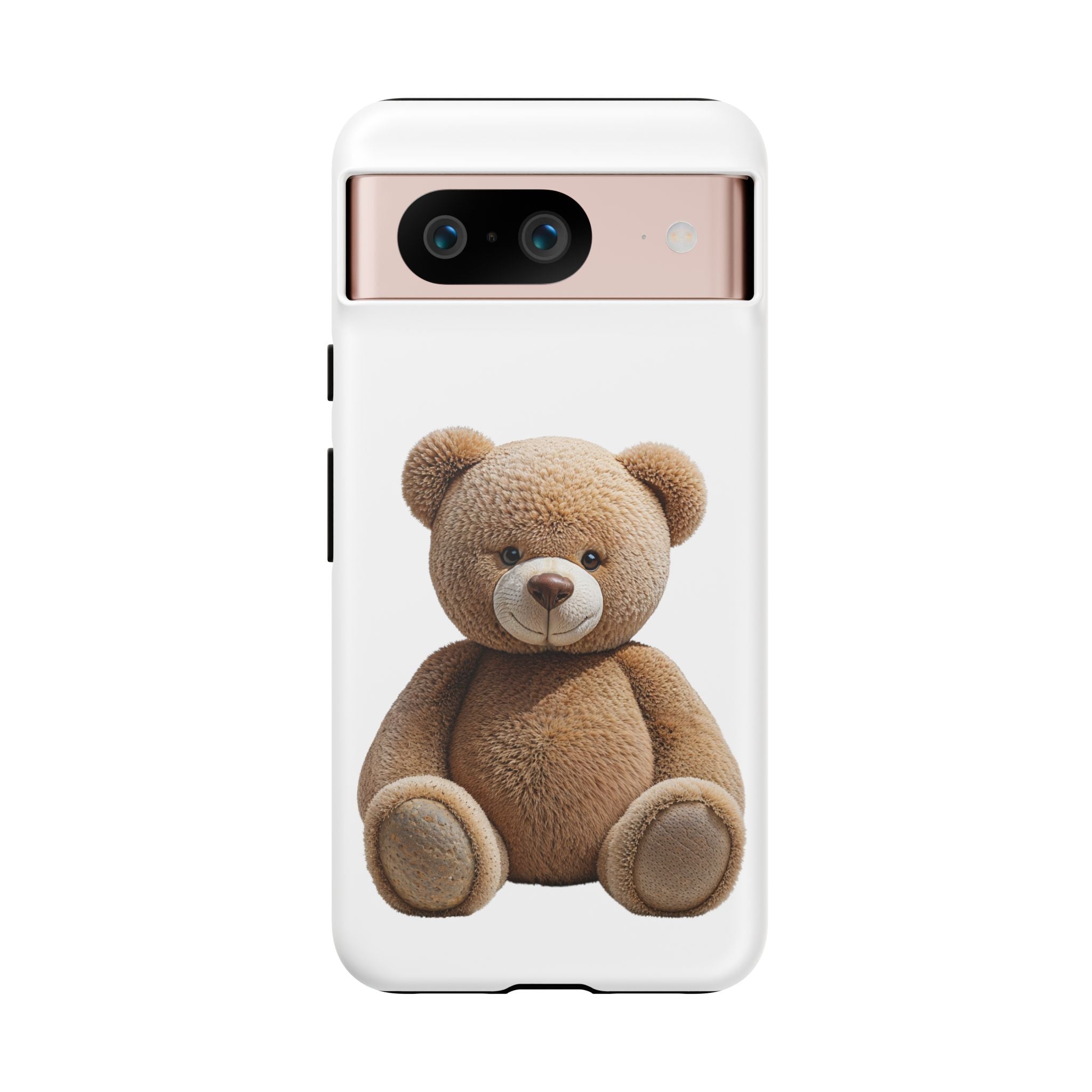Teddy Bear Phone Case | Cute Plush Toy Illustration, i-phone, Samsung, Google phone