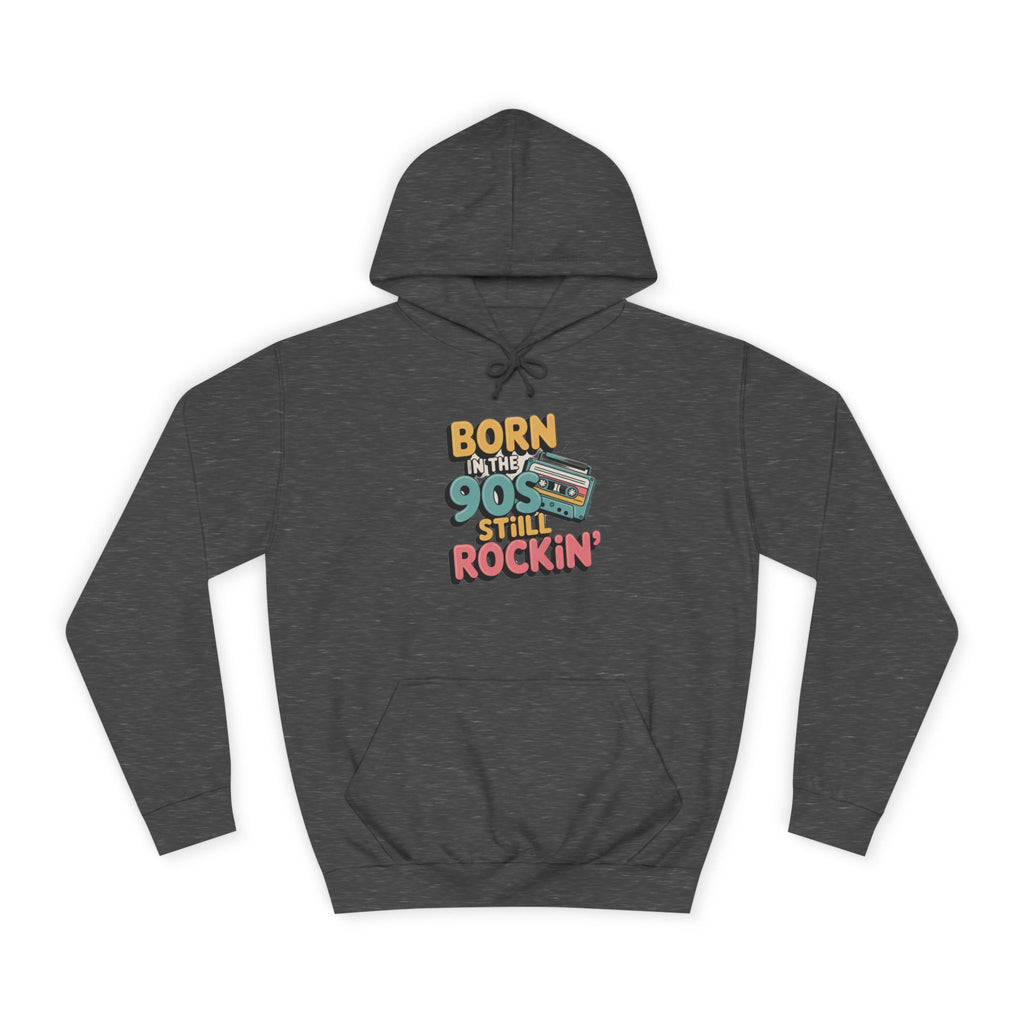 Retro 90s Nostalgia, Stronger Than Storm Hoodie Inspirational Mental Health Oversized Sweatshirt