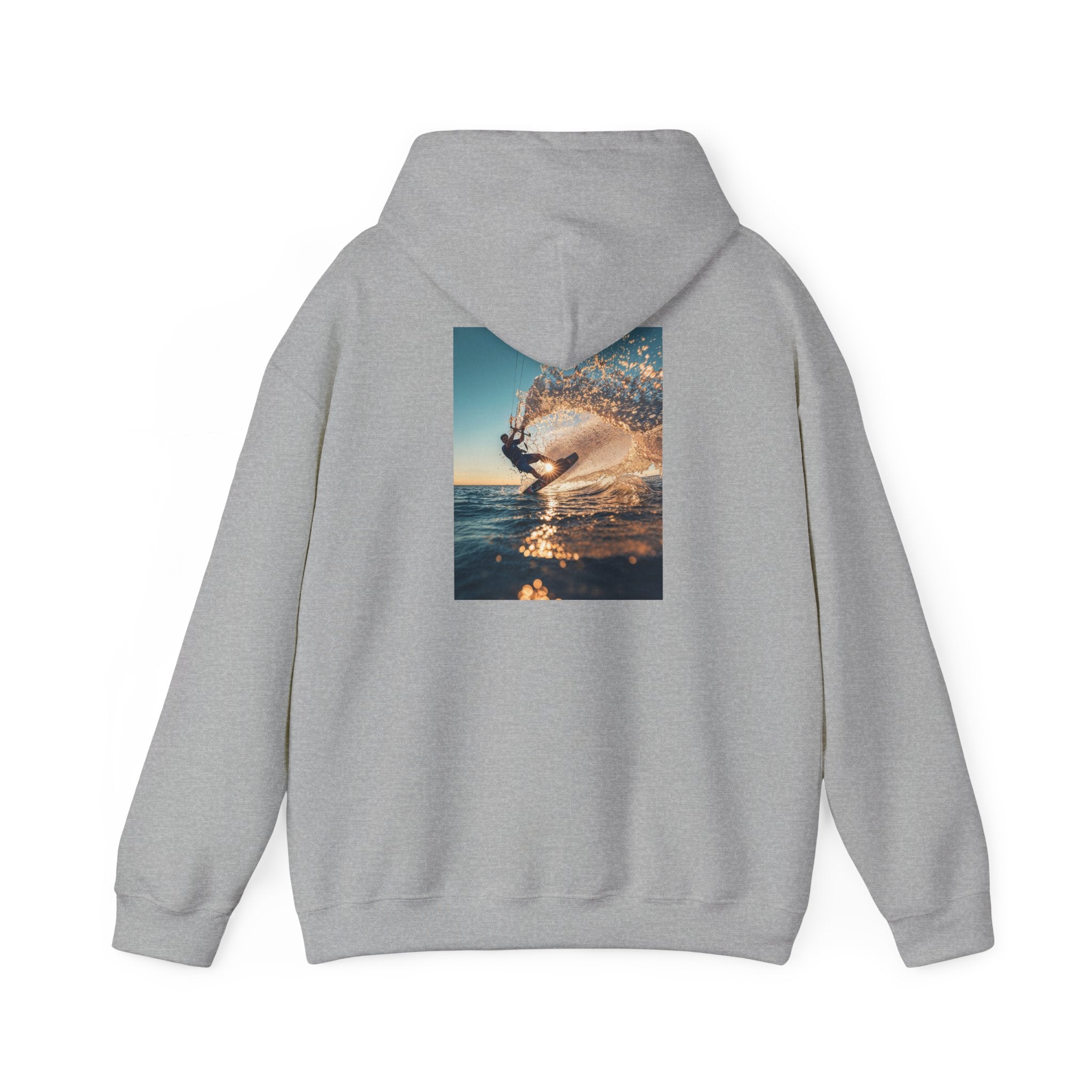 Galaxy Spiral, Hoodie | Surfer Wave Back Print