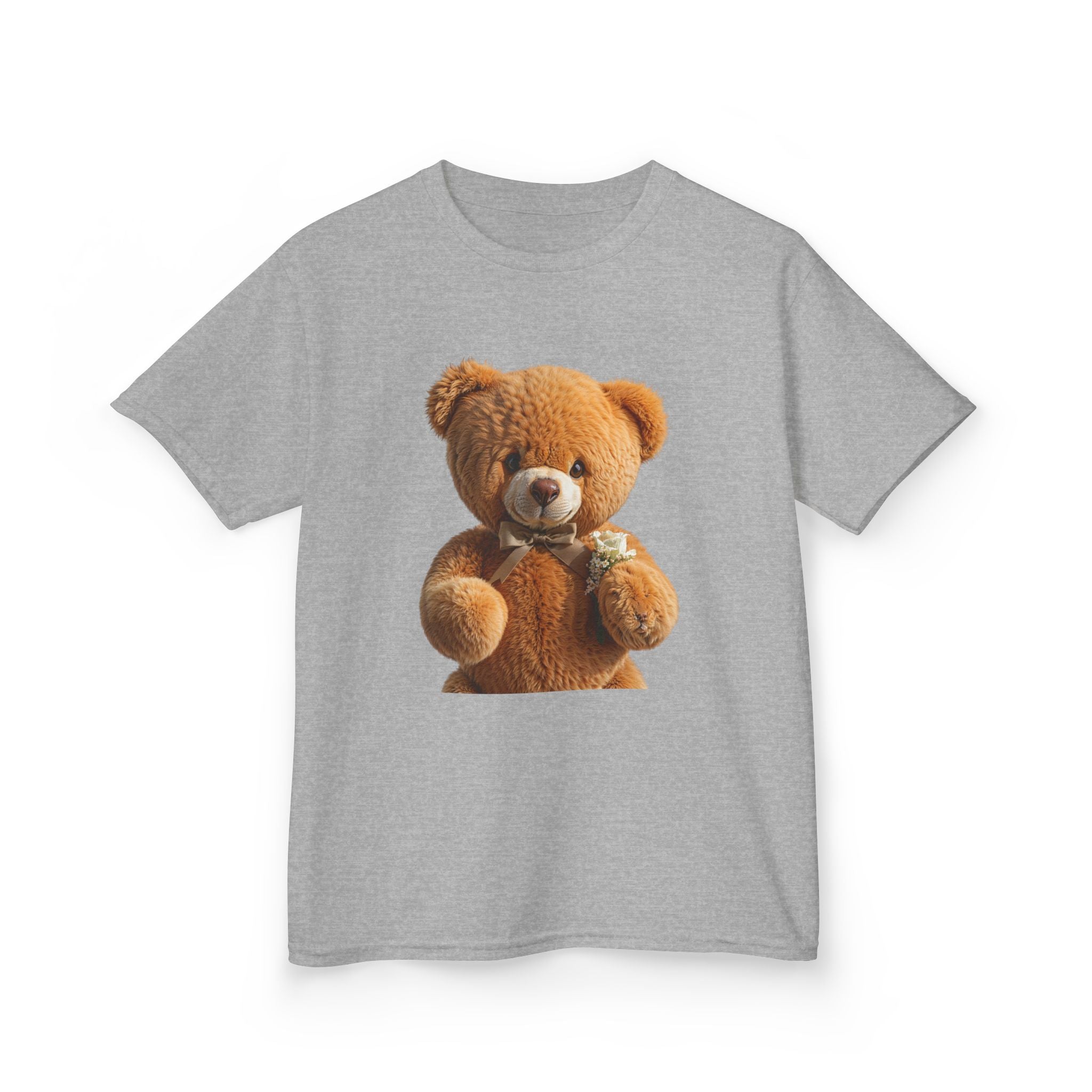 T-shirt enfant ours en peluche mignon | T-shirt imprimé ours en peluche, T-shirt kawaii ours en peluche, T-shirt unisexe doux