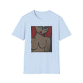 Nude Woman Painter Print T-Shirt | Artistic Figurative Illustration, Fine Art Tee, Tasteful Nude Portrait Print, Hand-Painted, Gallery Style