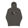 Sweat à capuche avec gros plan d'un boxer | Pull portrait animalier, sweat-shirt confortable