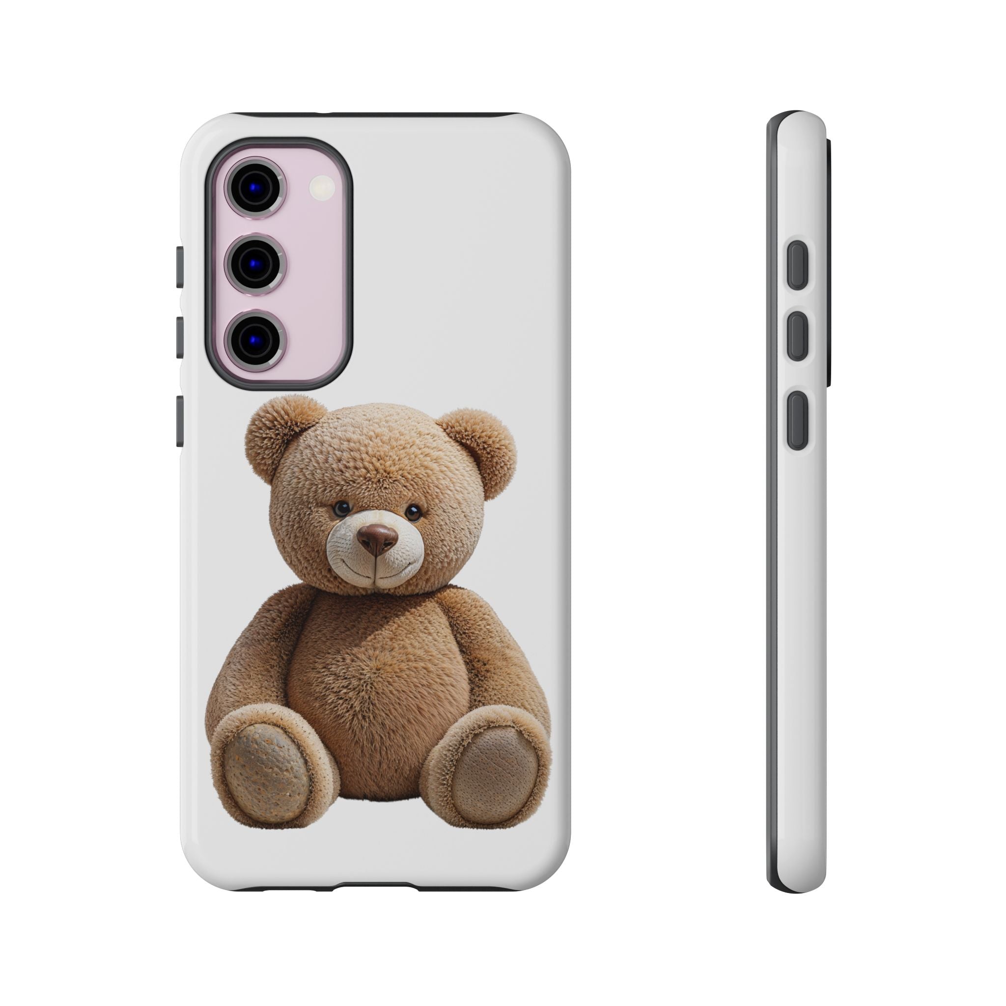 Teddy Bear Phone Case | Cute Plush Toy Illustration, i-phone, Samsung, Google phone