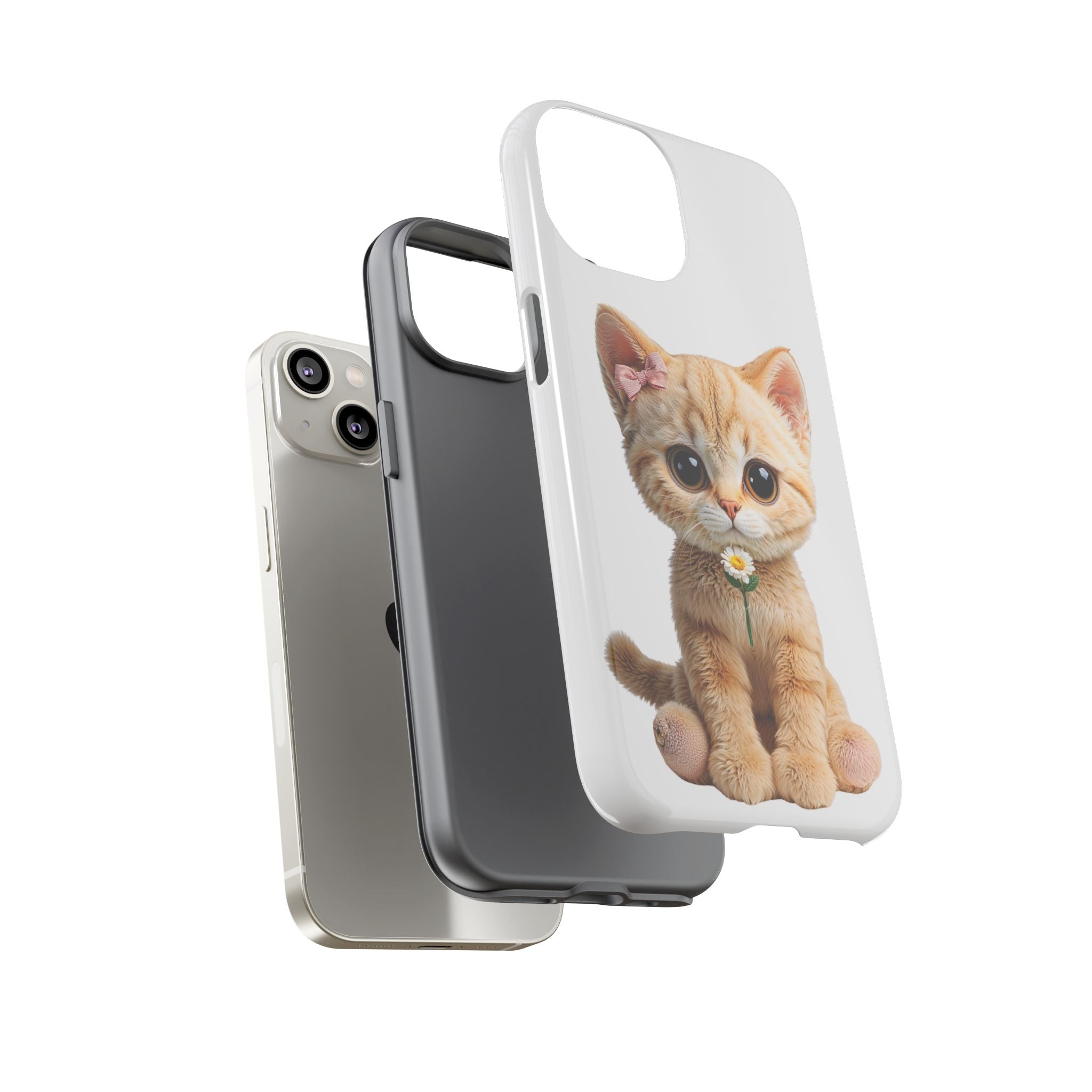 Coque de téléphone chaton | Coque de smartphone chat mignon, coque de téléphone chaton