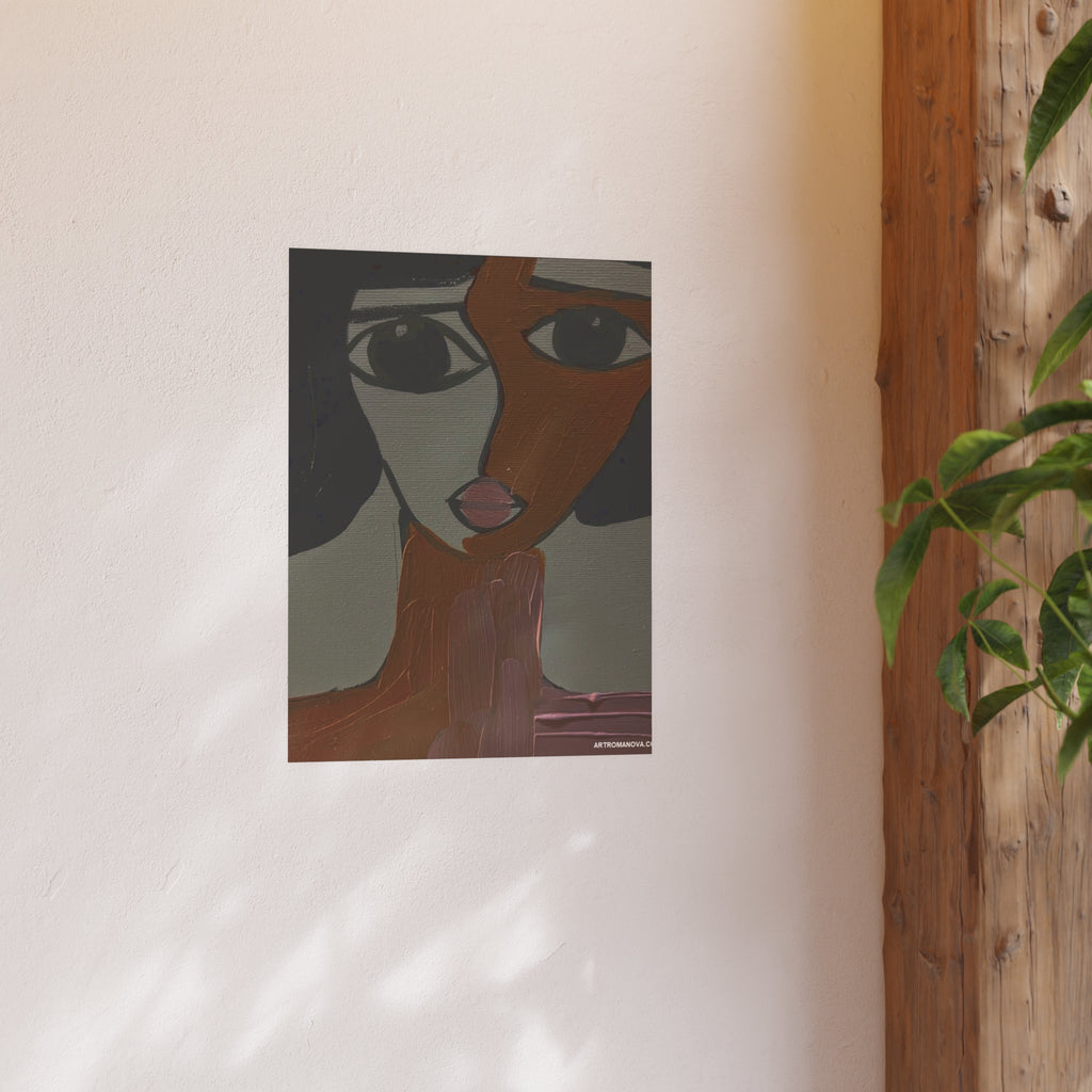 Abstract Face Poster | Poster