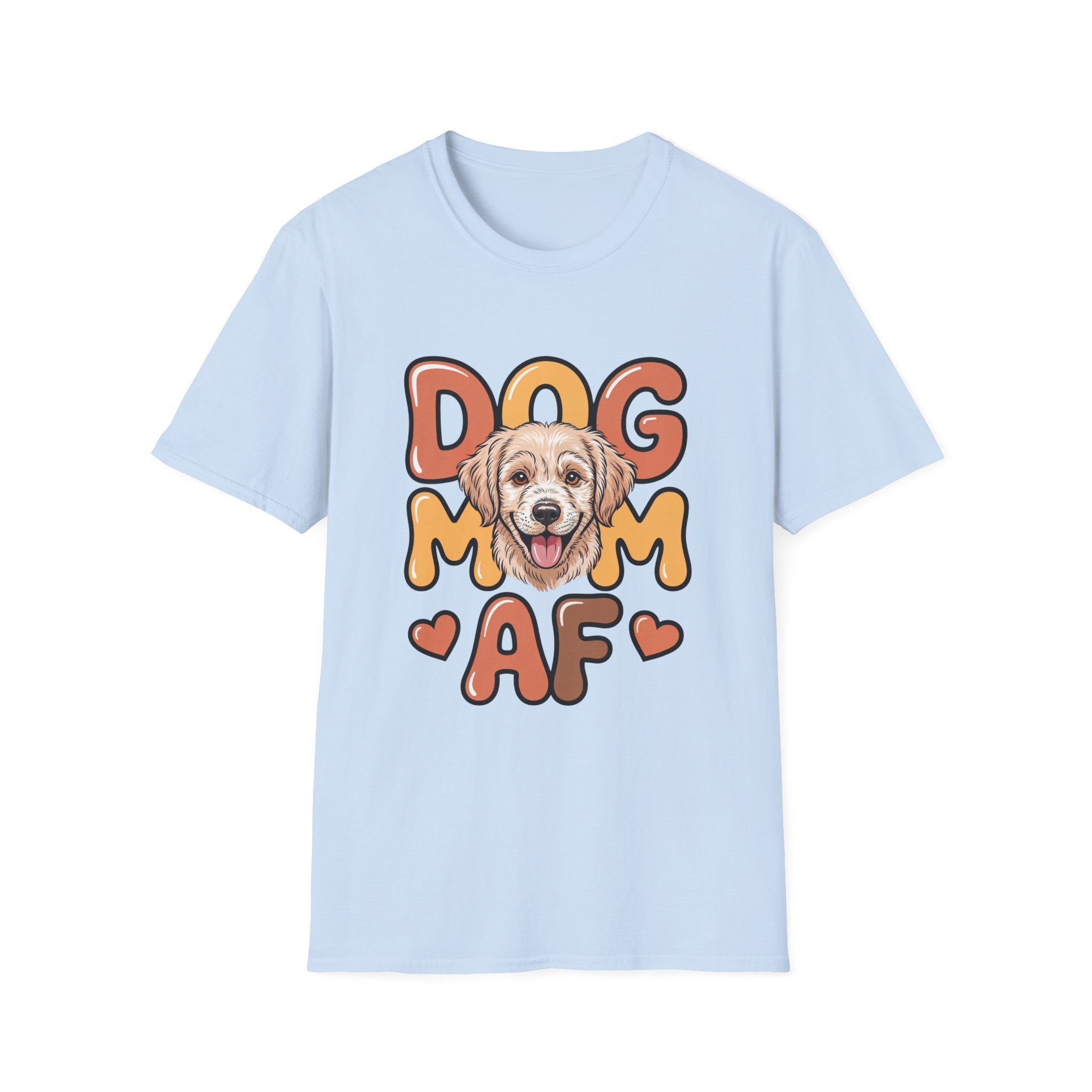 Dog Lover T-Shirt | Cute Golden Retriever Illustration, pet parent shirt