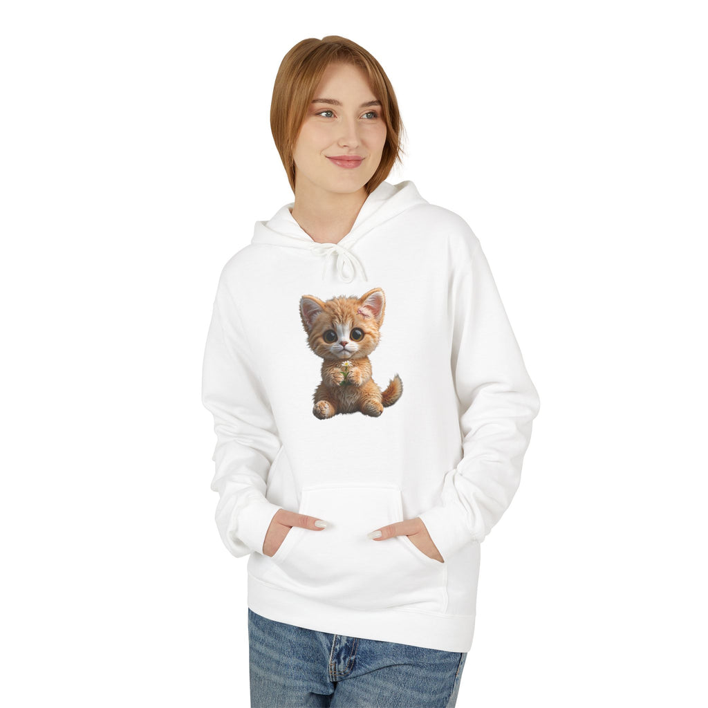 Cute Kitten image Hoodie | Small Cat Illustration hoodie, Limited edition