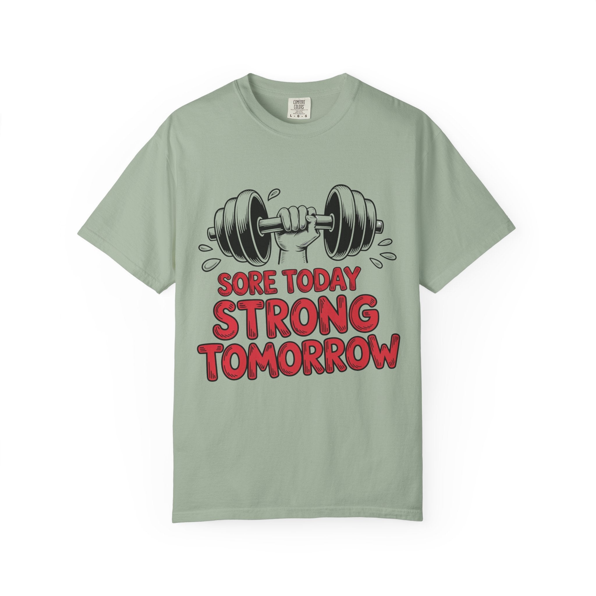 Strong Man T-shirt | Dumbbell Workout Fitnes Tee