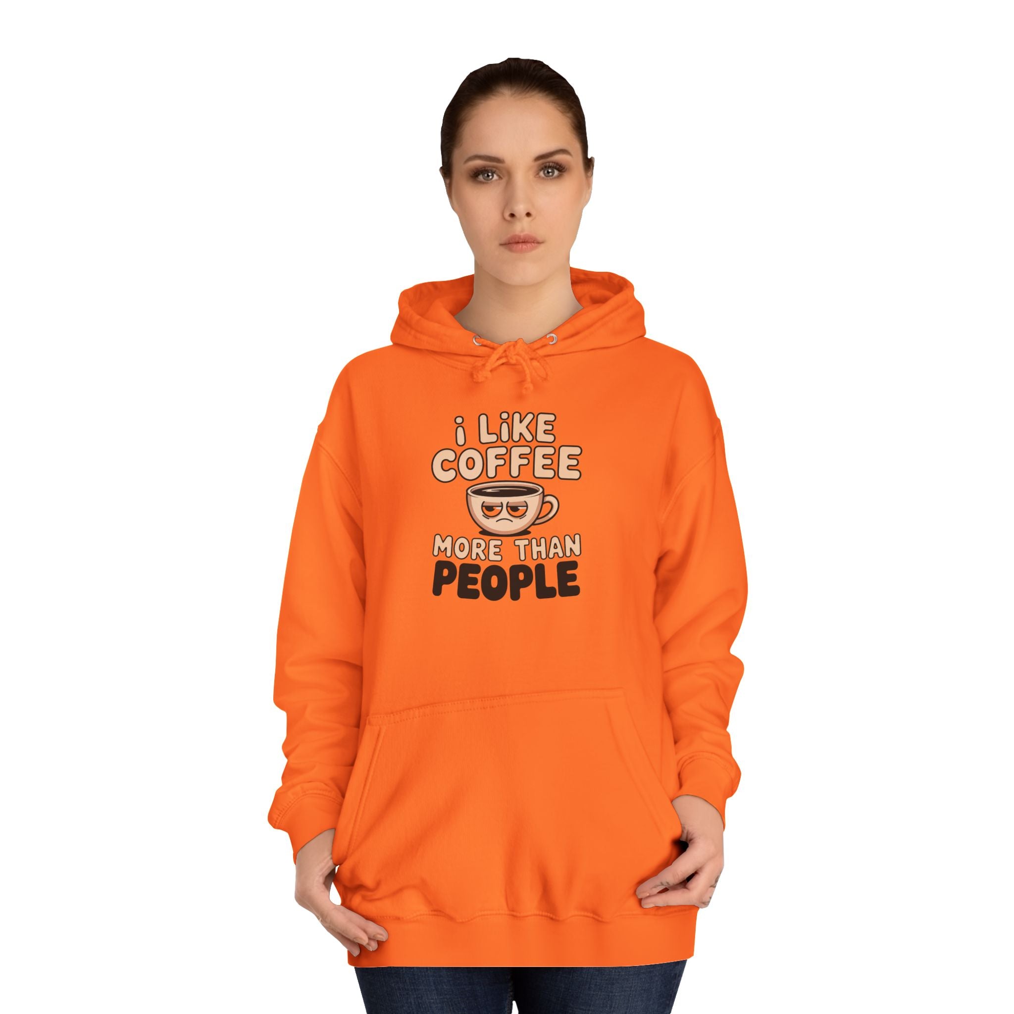 Coffee Lover Hoodie, Funny Coffee Shirt, Funny Slogan Hoodie Empowering Self Love Motivational Pullover Gift
