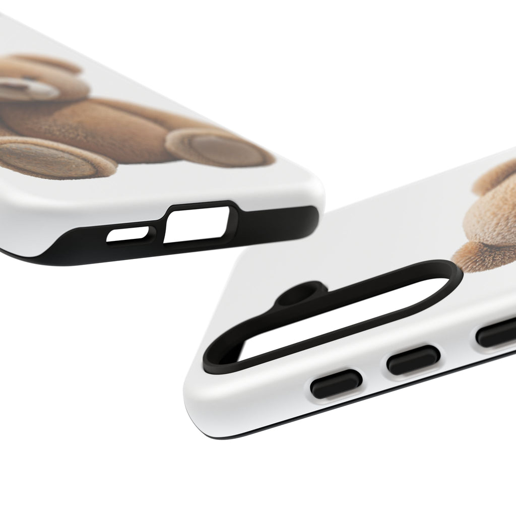 Teddy Bear Phone Case | Cute Plush Toy Illustration, i-phone, Samsung, Google phone