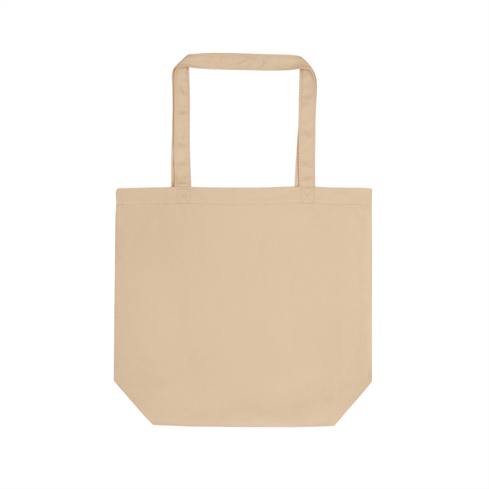 Sac cabas écologique avec silhouette nue rousse | Portrait abstrait de femme, art minimaliste, fait main