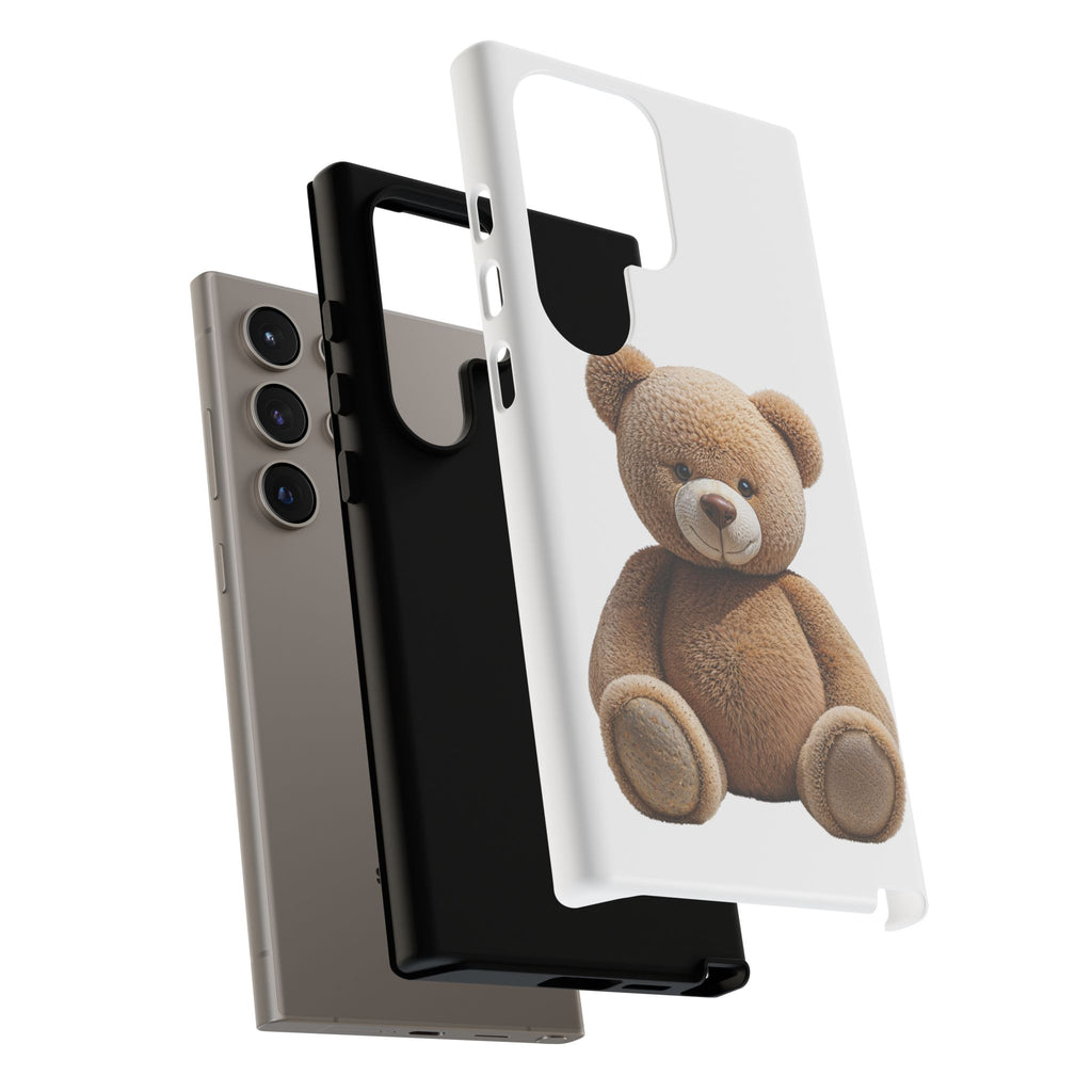Teddy Bear Phone Case | Cute Plush Toy Illustration, i-phone, Samsung, Google phone