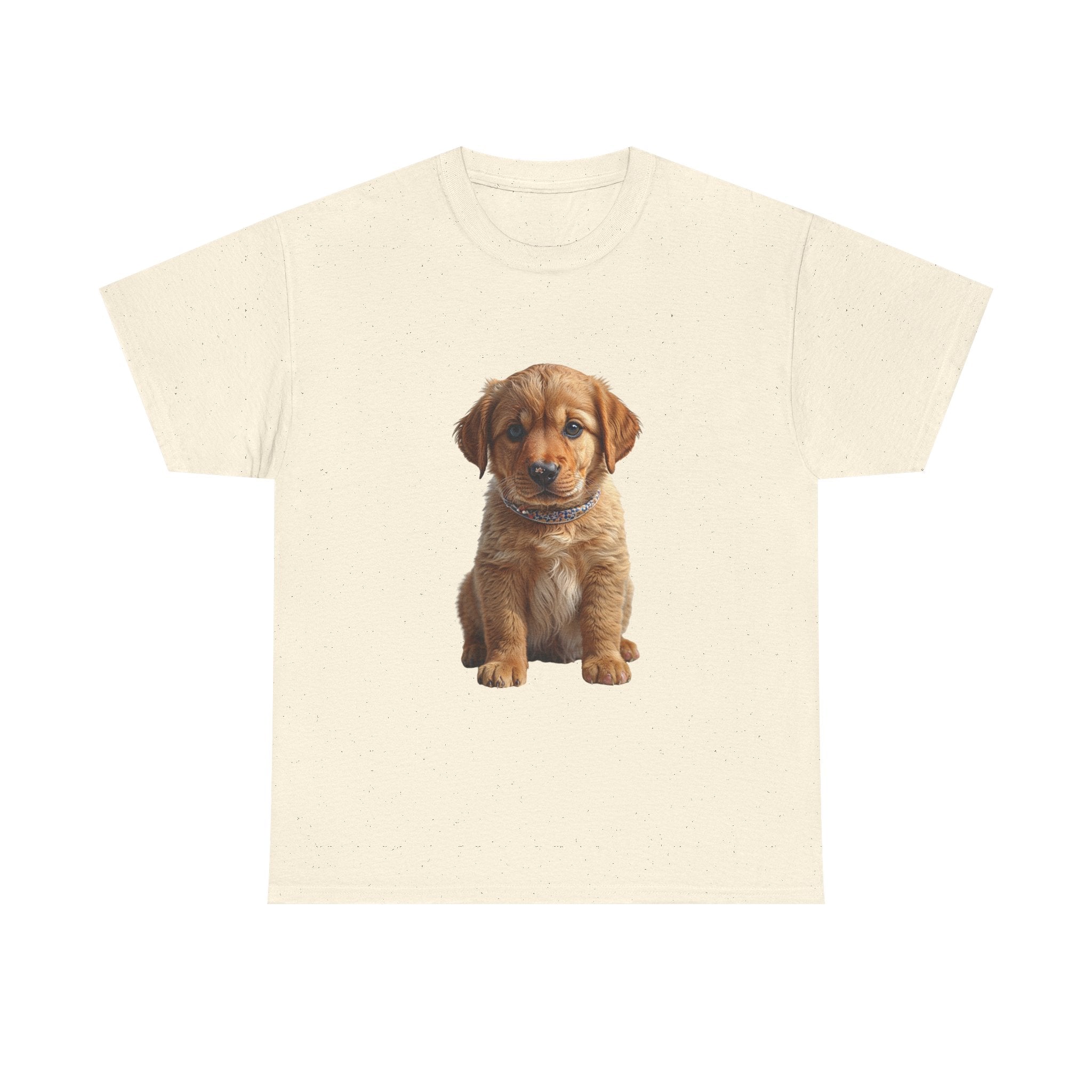 T-shirt avec un adorable chiot Golden Retriever | Portrait de chien