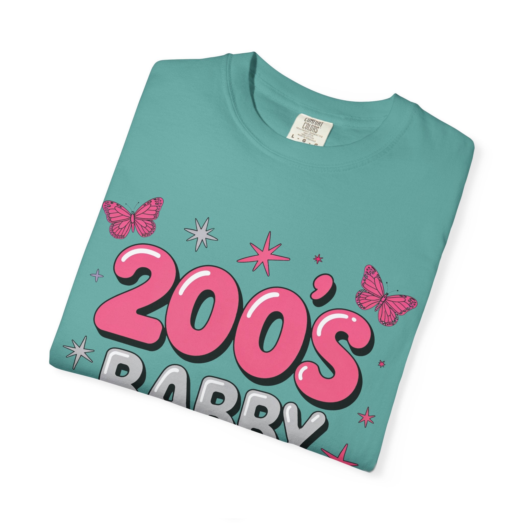 2000s Baby Reloaded T-shirt | Y2K Butterfly Graphic Tee