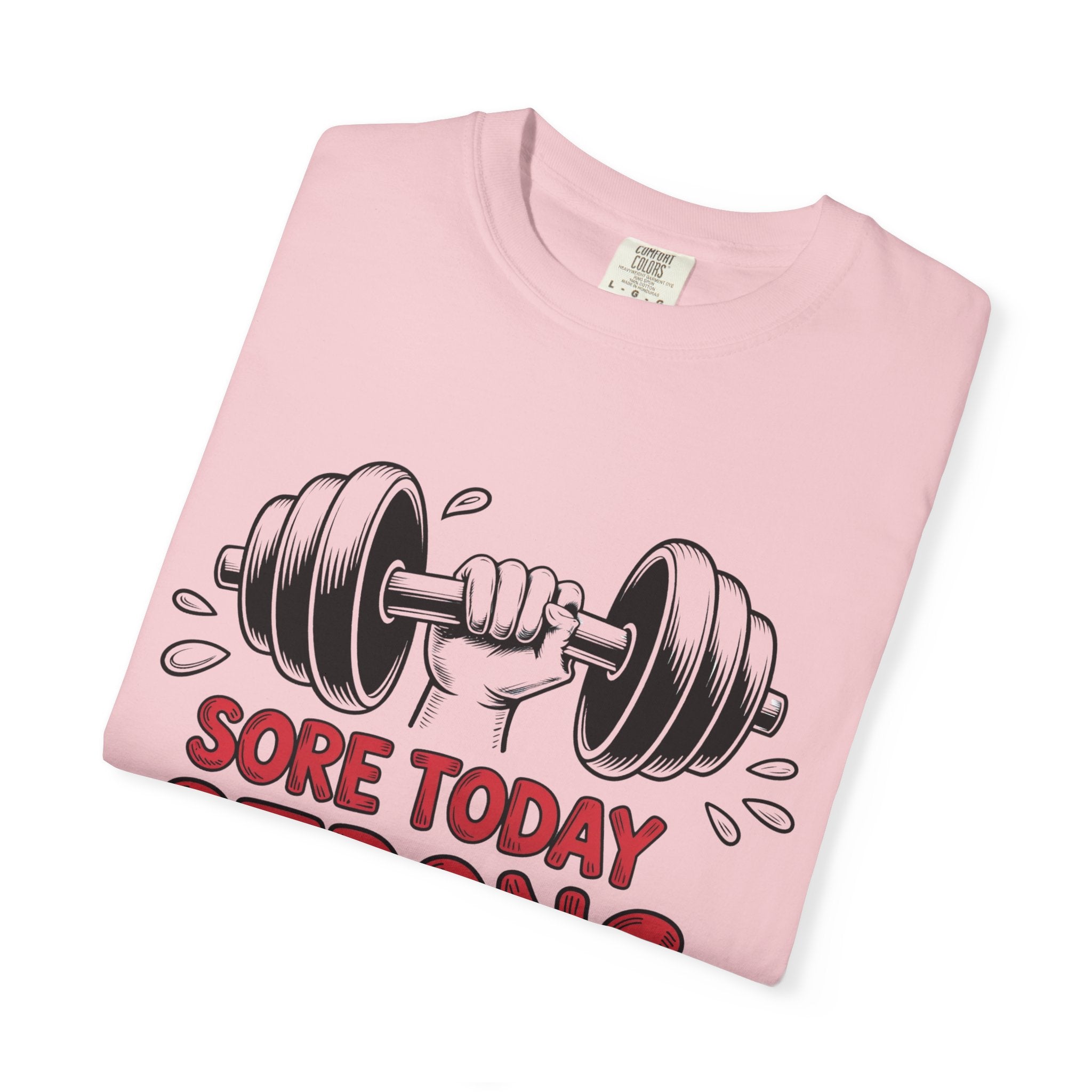Strong Man T-shirt | Dumbbell Workout Fitnes Tee