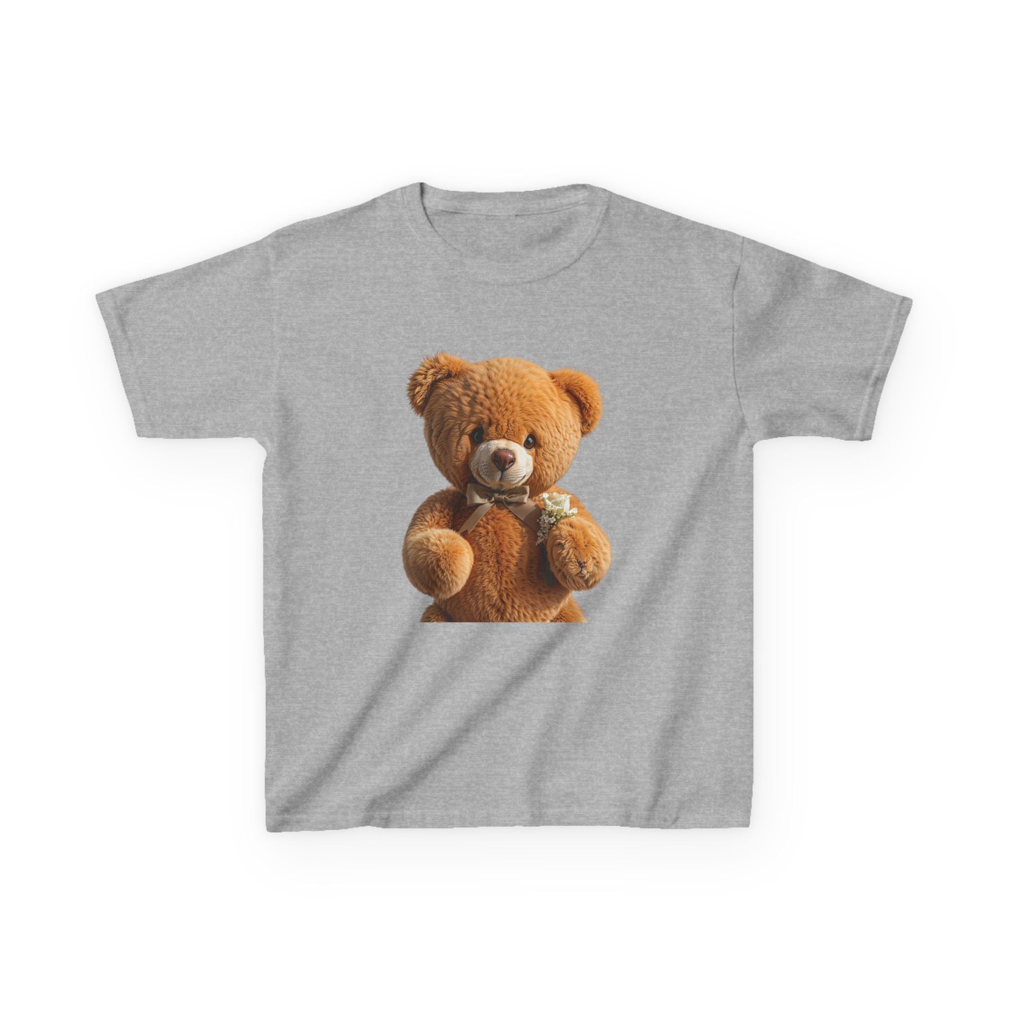 T-shirt enfant ours en peluche mignon | T-shirt imprimé ours en peluche, T-shirt kawaii ours en peluche, T-shirt unisexe doux