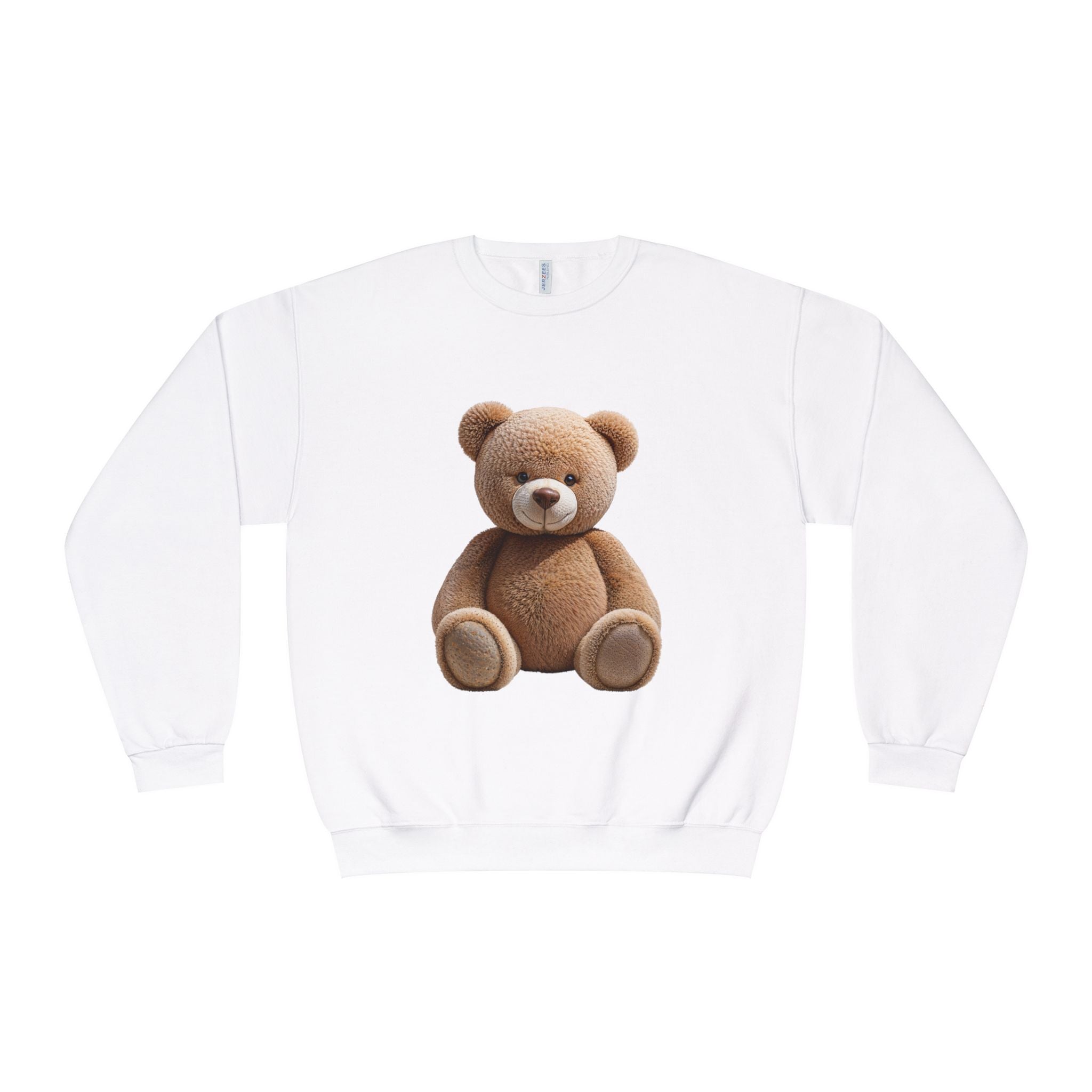 Sweat-shirt imprimé ours en peluche marron | Illustration de jouet mignon