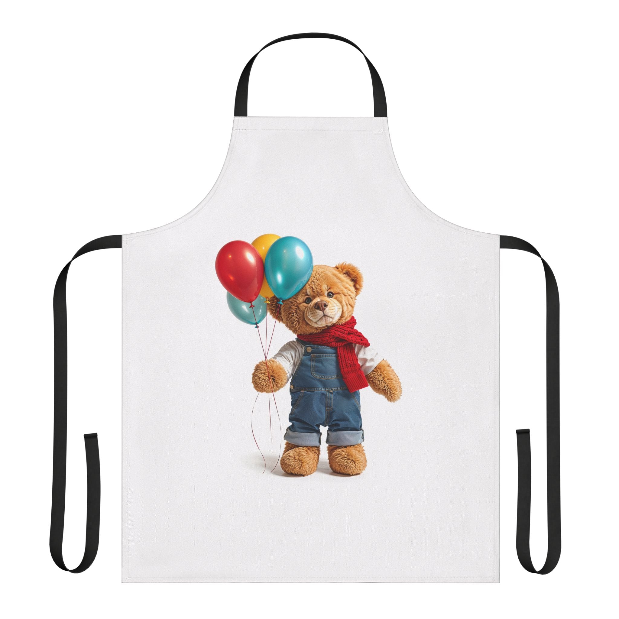 Cute Brown Teddy Bear Apron | Kitchen Cooking Baking Apron