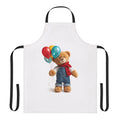 Tablier de cuisine/pâtisserie avec adorable motif ourson marron | Tablier de cuisine/pâtisserie