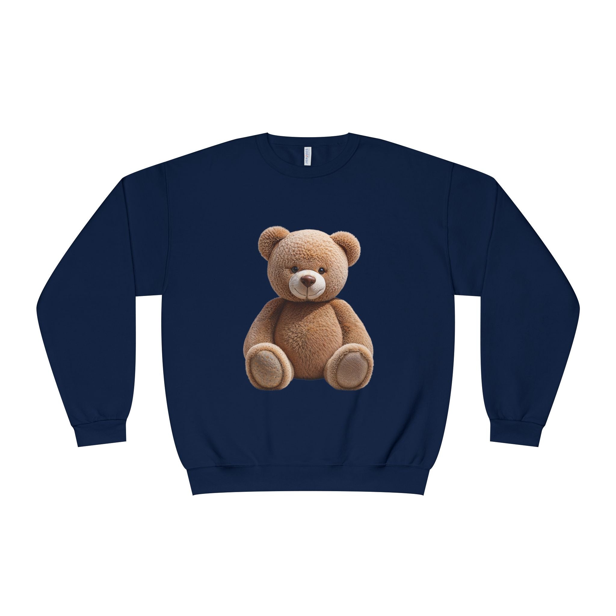 Sweat-shirt imprimé ours en peluche marron | Illustration de jouet mignon