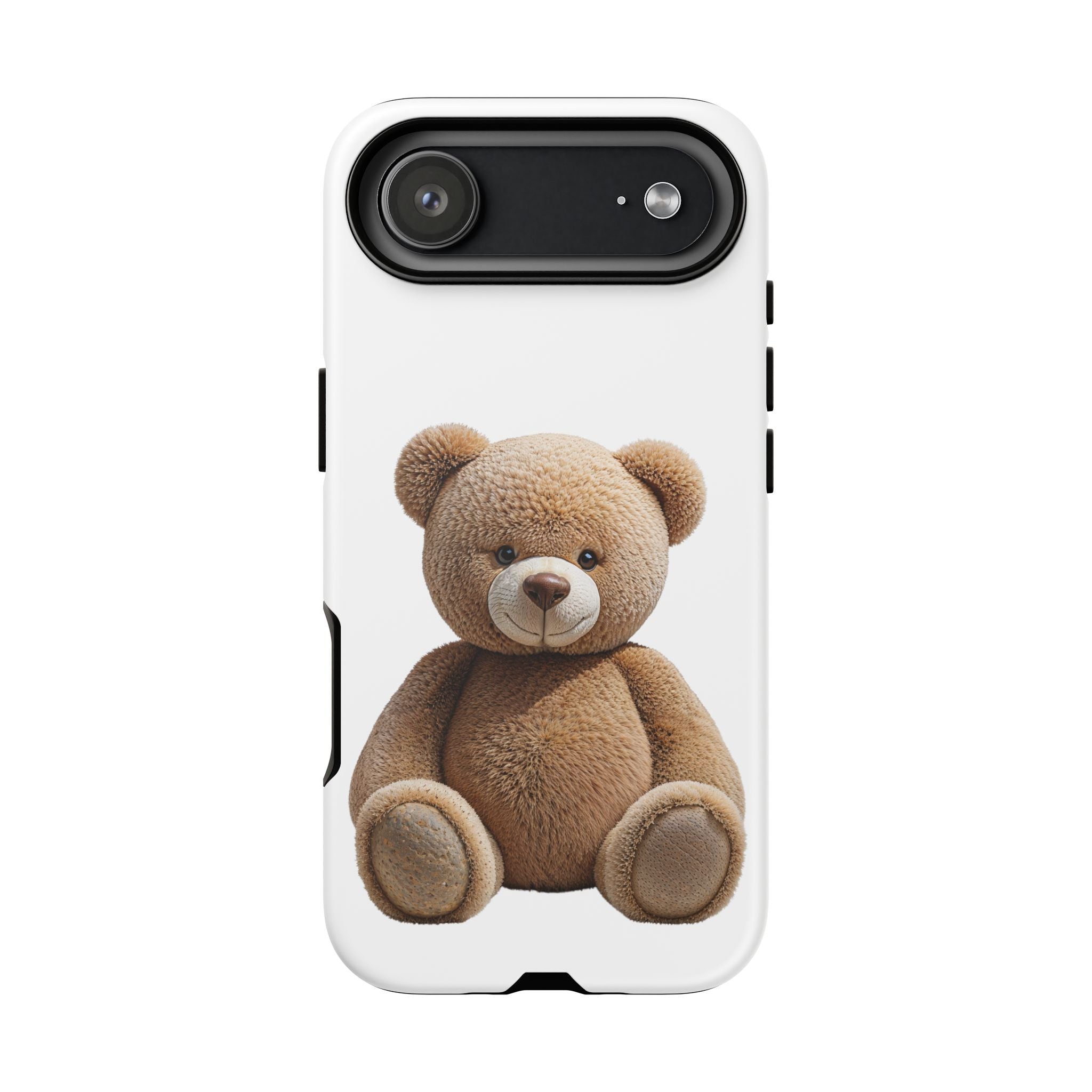 Teddy Bear Phone Case | Cute Plush Toy Illustration, i-phone, Samsung, Google phone