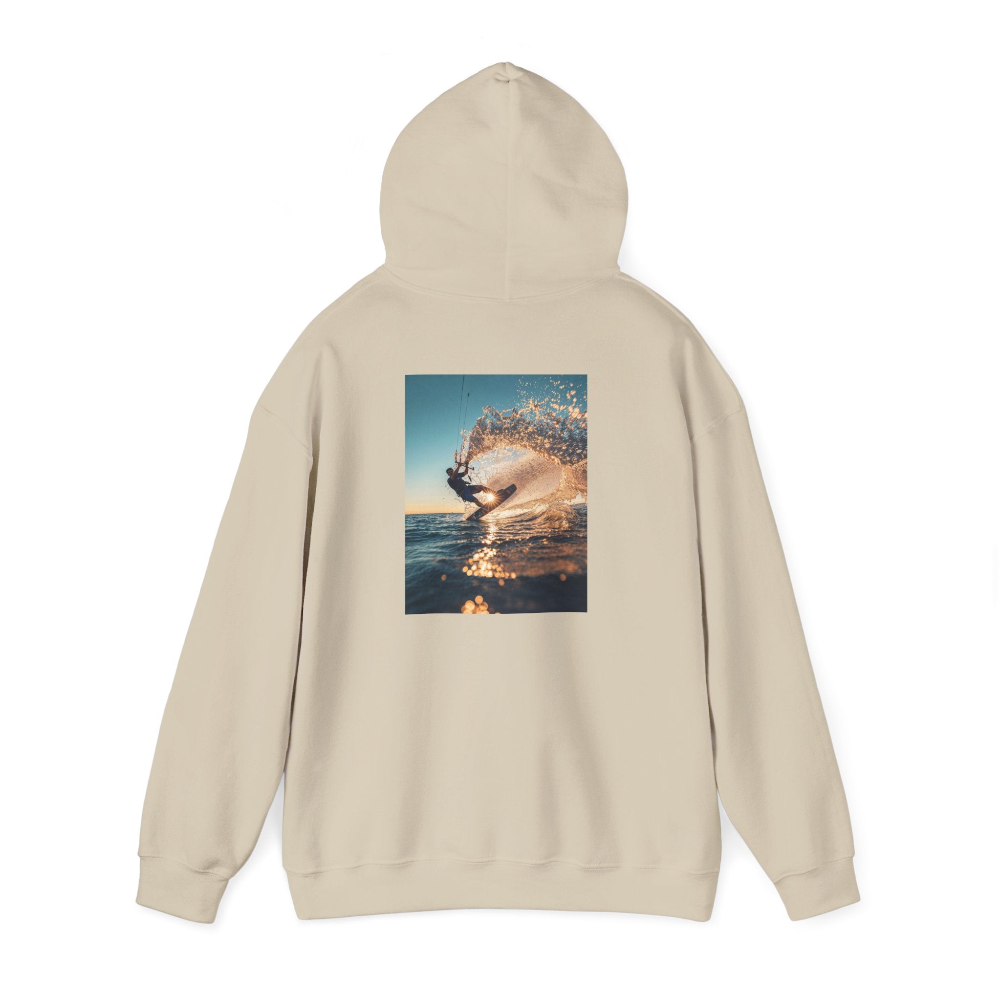 Galaxy Spiral, Hoodie | Surfer Wave Back Print