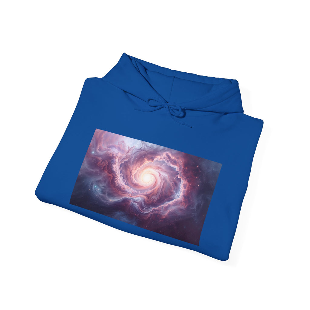 Galaxy Spiral, Hoodie | Surfer Wave Back Print