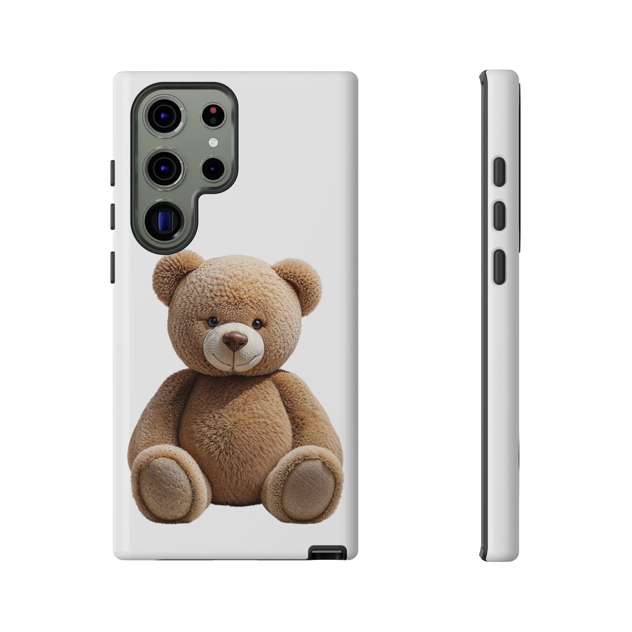 Teddy Bear Phone Case | Cute Plush Toy Illustration, i-phone, Samsung, Google phone
